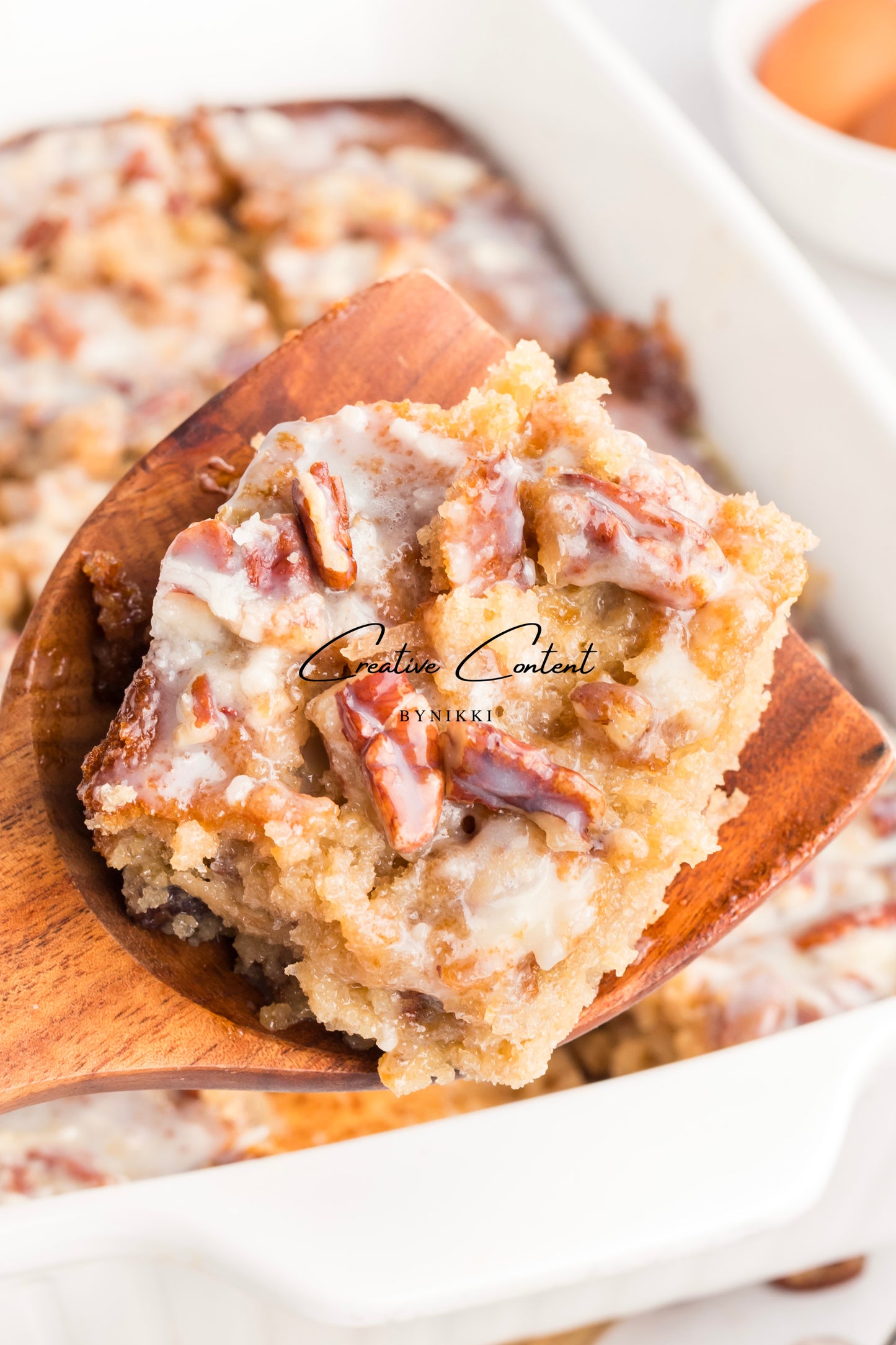 Pecan Praline Poke Cake  - Exclusive