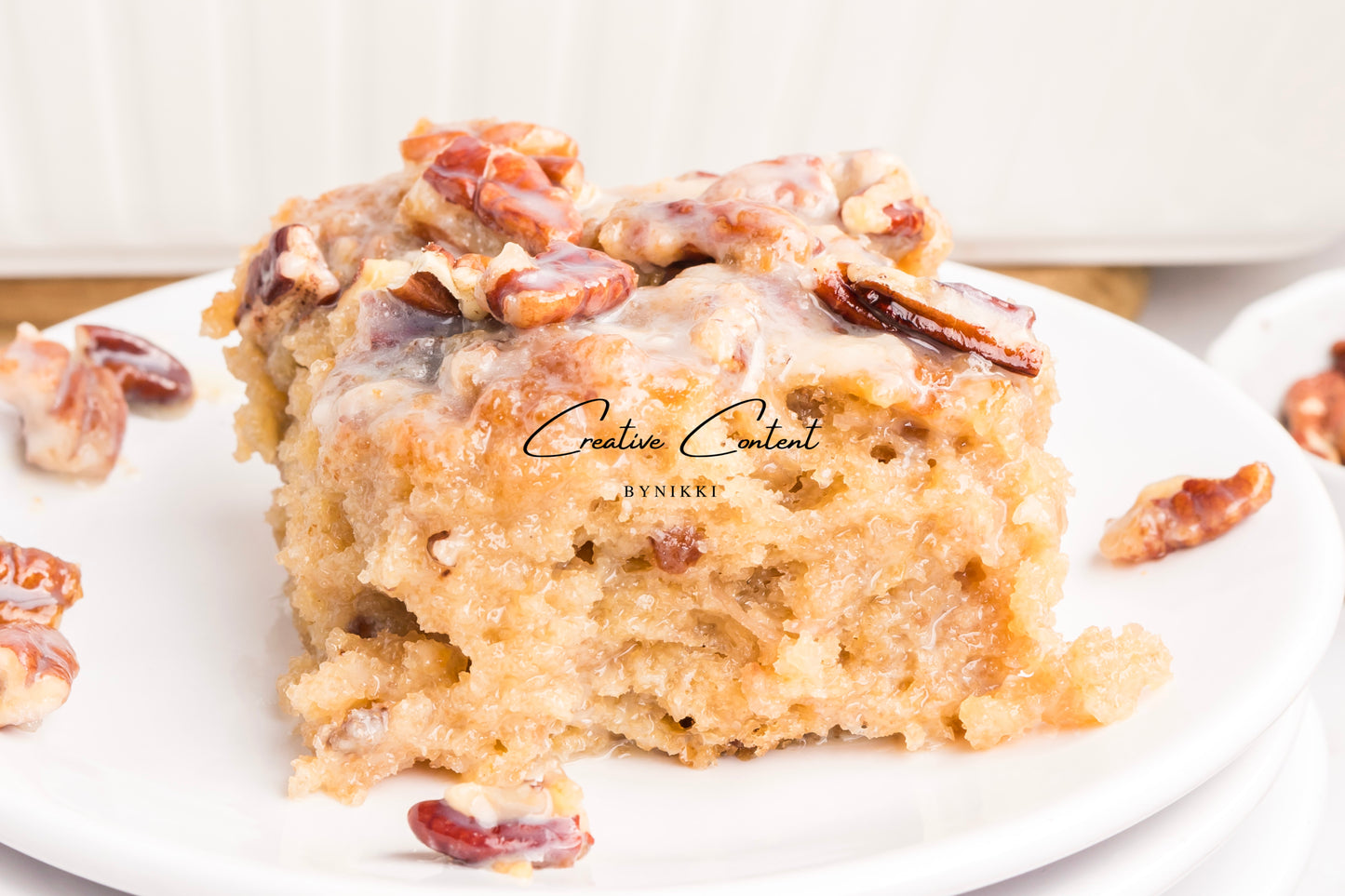 Pecan Praline Poke Cake  - Exclusive