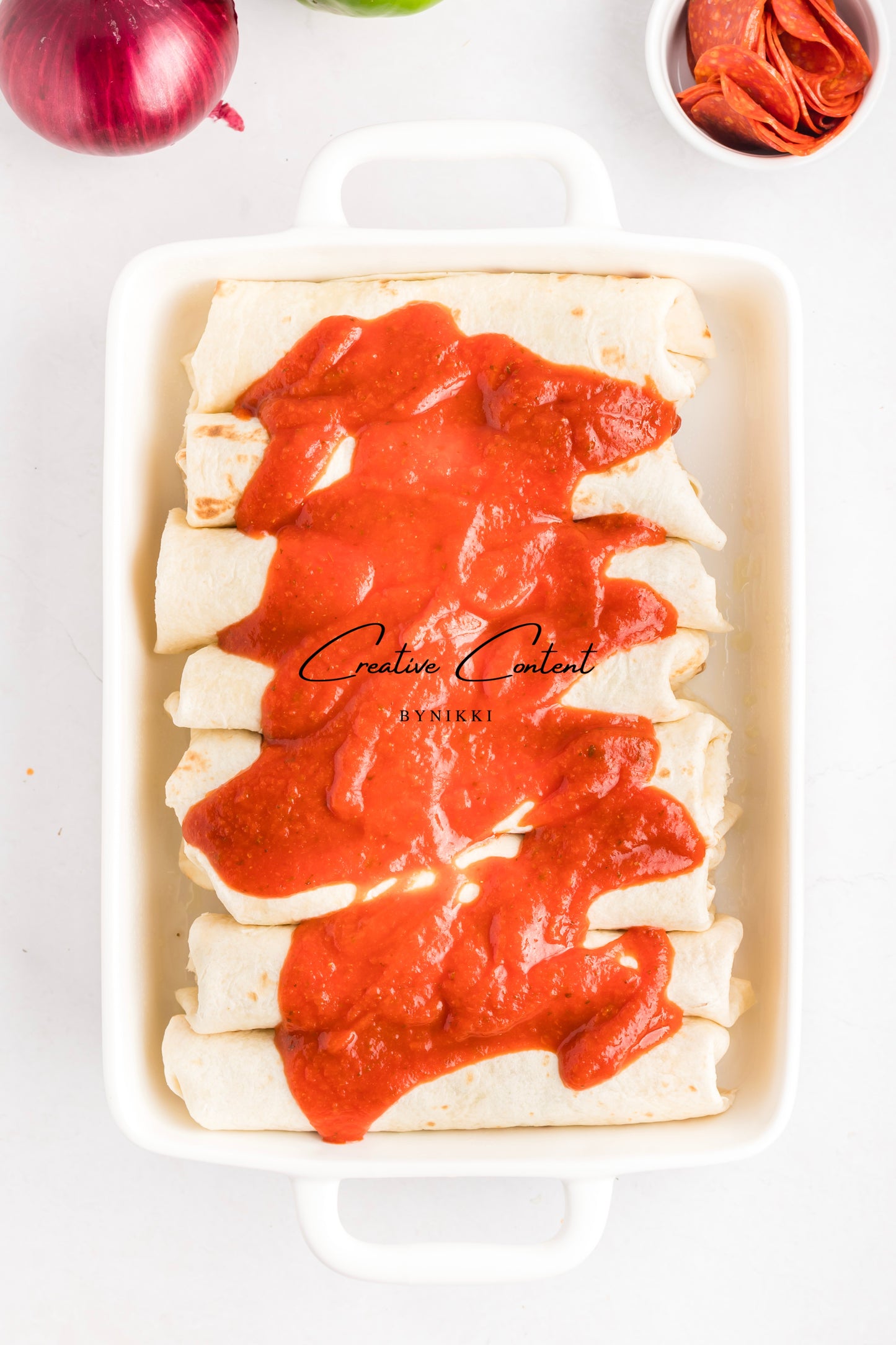 Pizza Enchiladas -  Exclusive