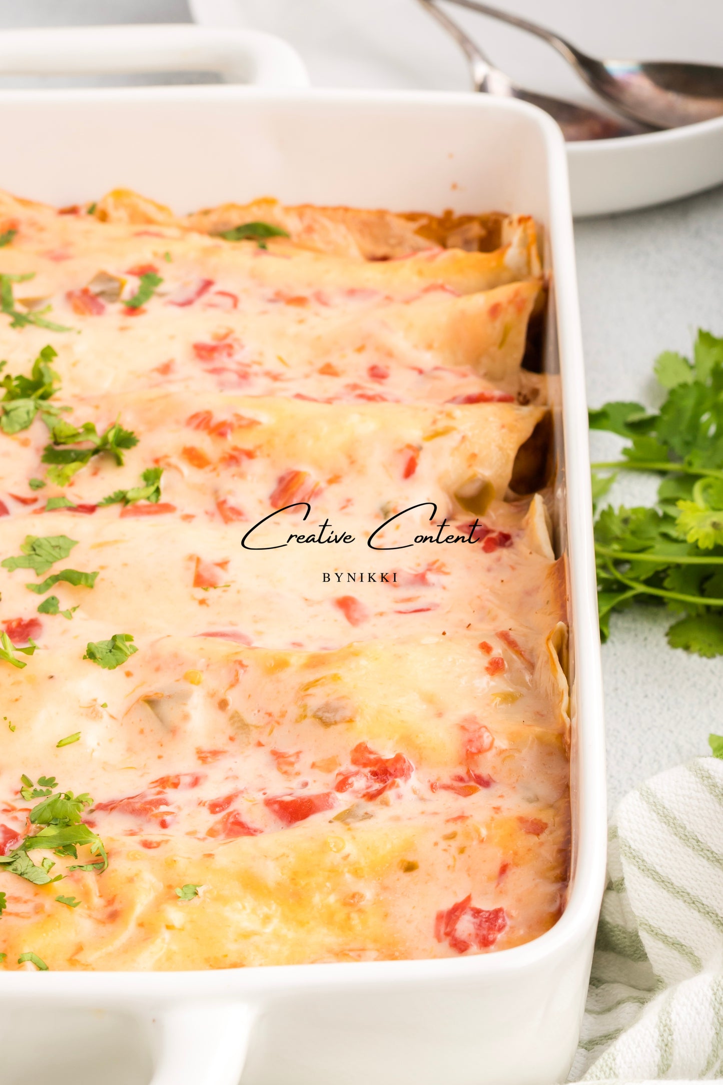Queso Chicken Enchiladas - Exclusive