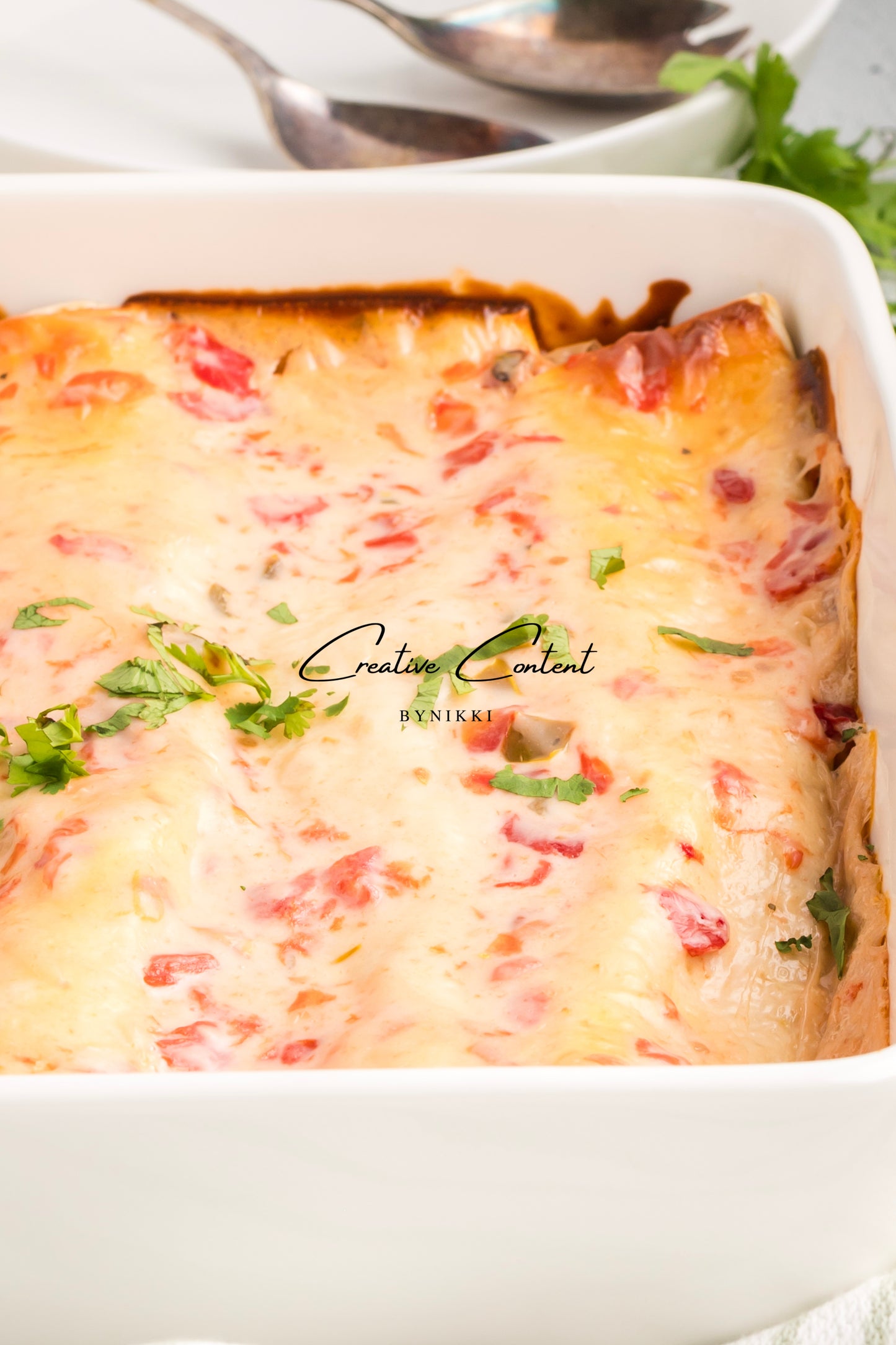 Queso Chicken Enchiladas - Exclusive