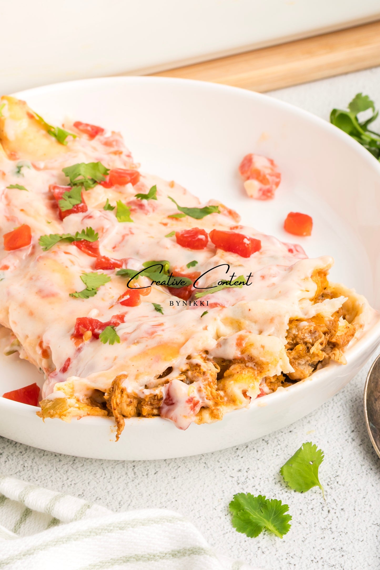 Queso Chicken Enchiladas - Exclusive