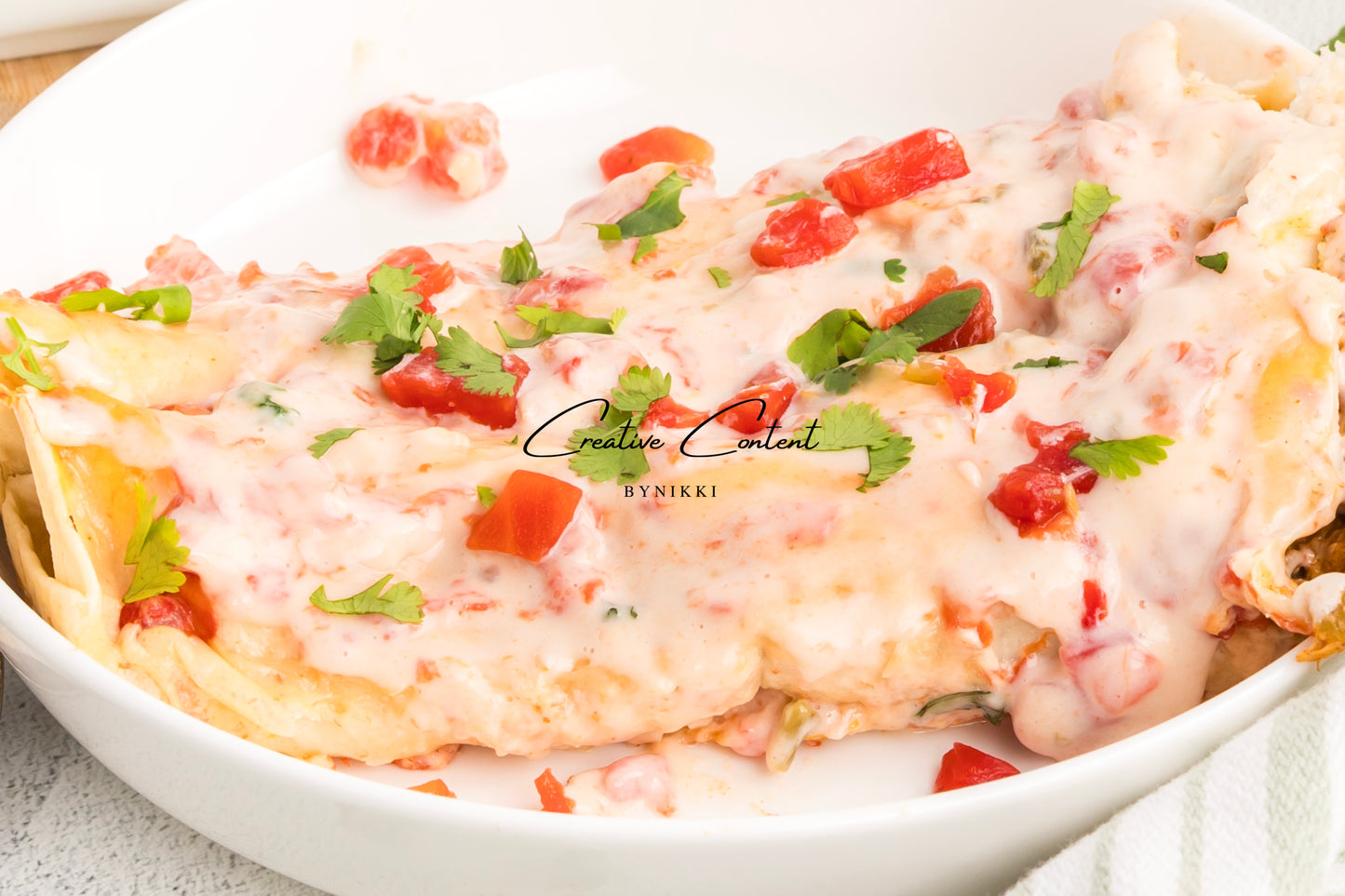 Queso Chicken Enchiladas - Exclusive