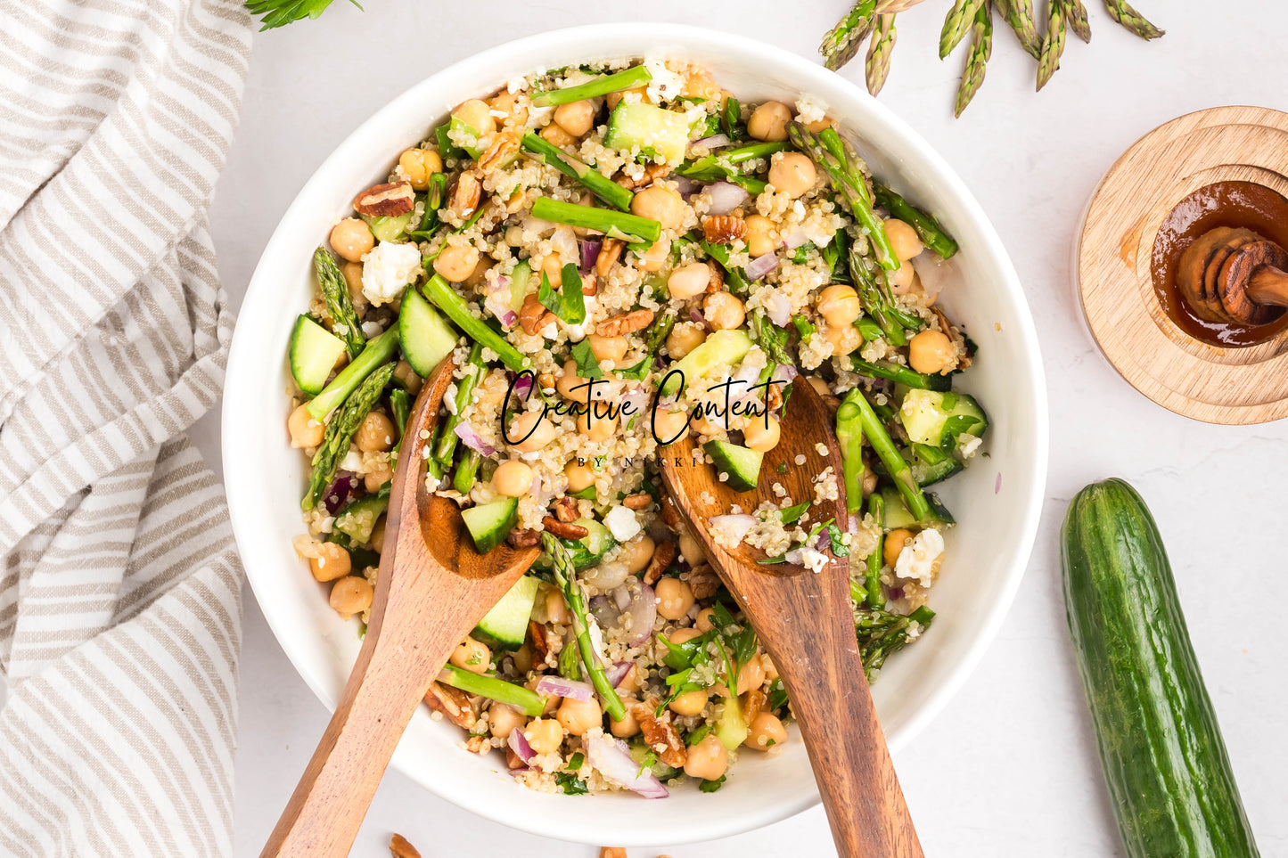 Quinoa Chickpea Salad  - Set 1 of 2