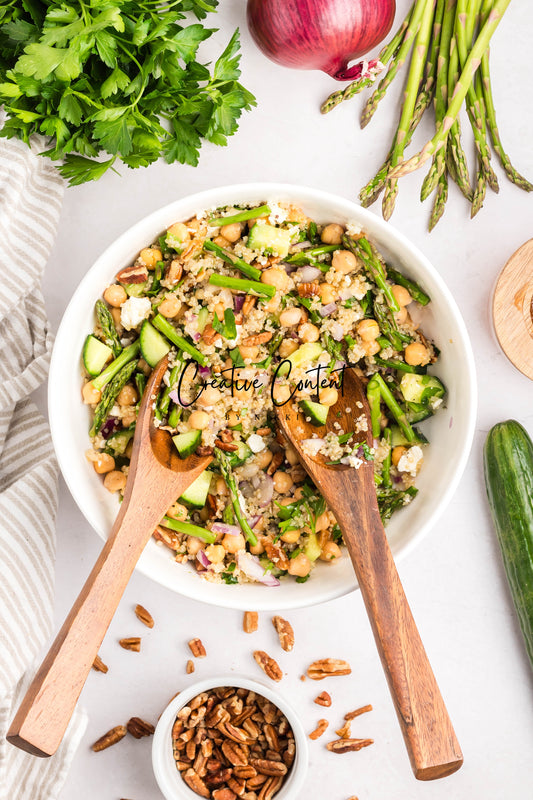 Quinoa Chickpea Salad  - Set 1 of 2