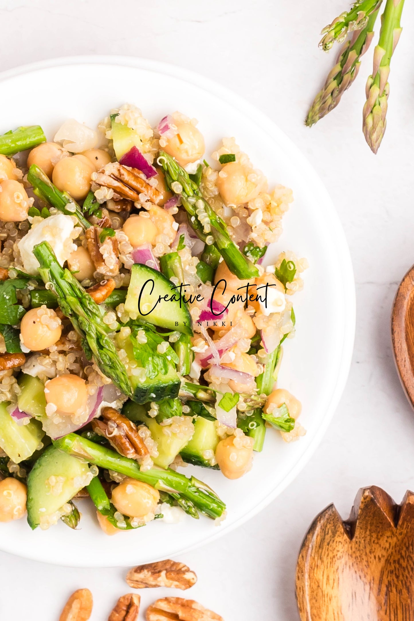 Quinoa Chickpea Salad  - Set 1 of 2