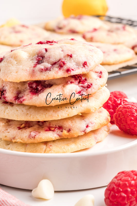 Raspberry Lemon Cookies-Exclusive
