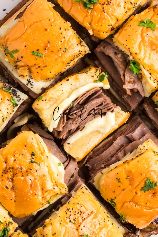 Roast Beef Sliders - Set 1 of 3
