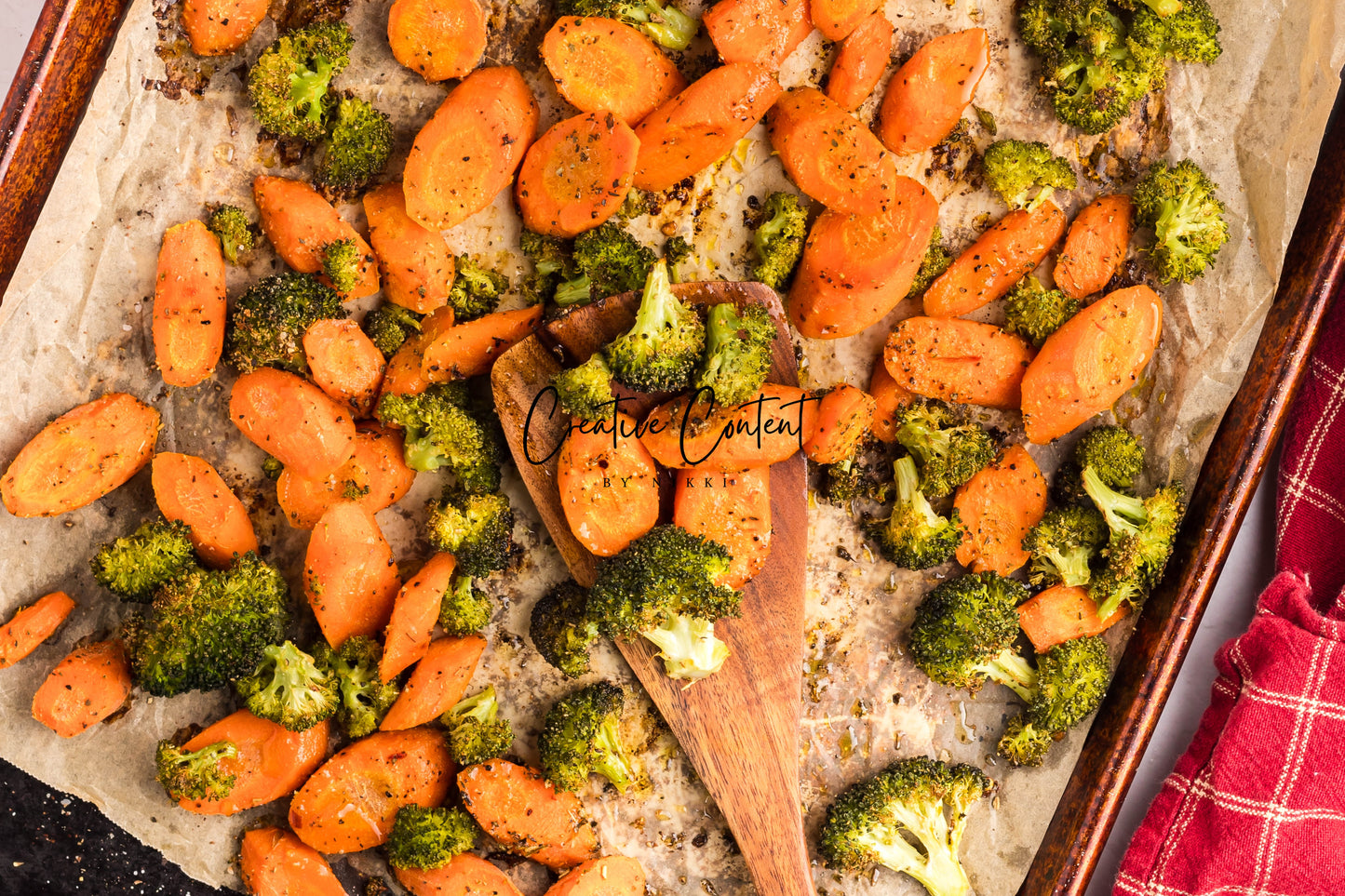 Roasted Broccoli and Carrots - Set 1 of 2