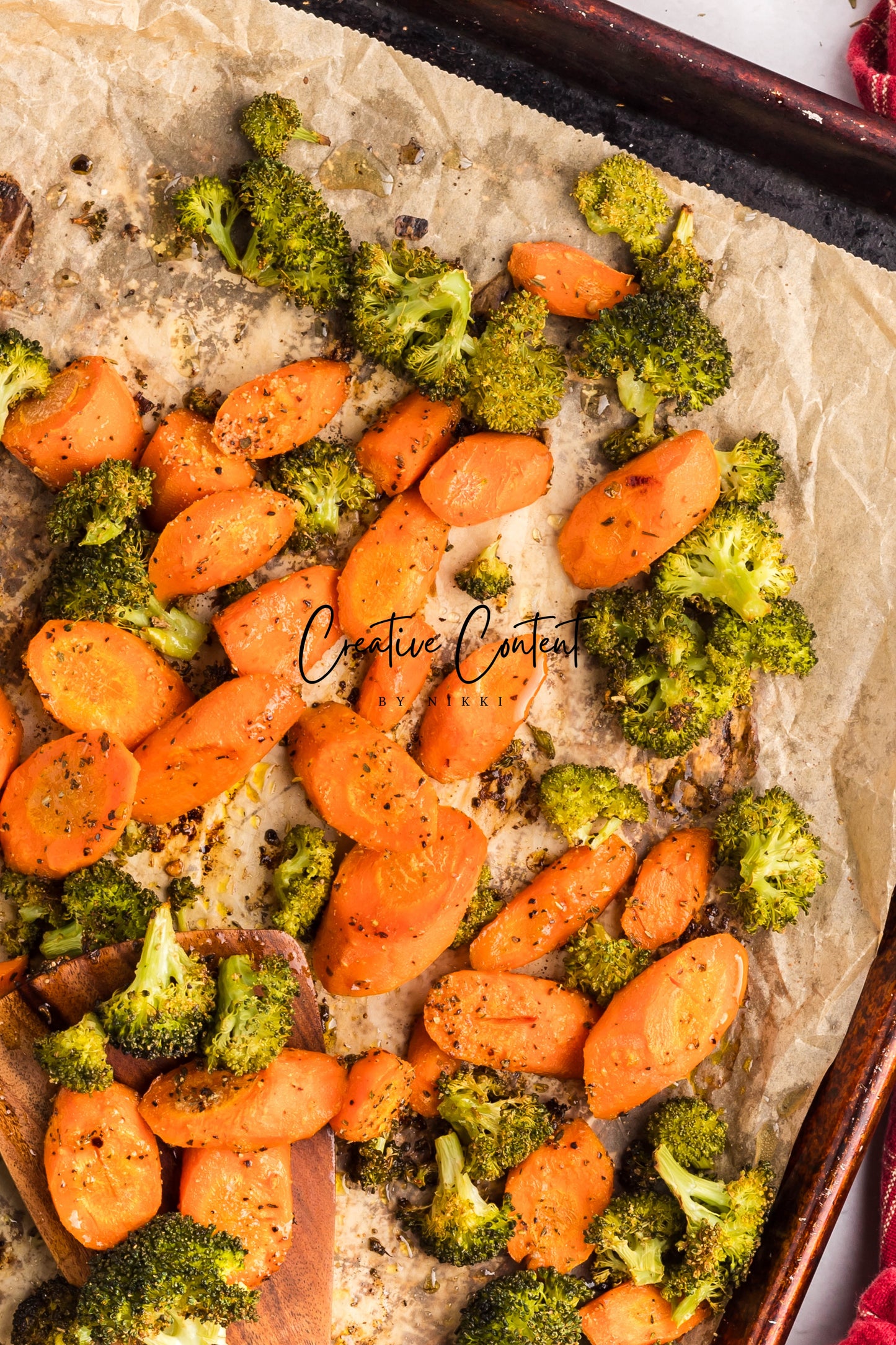 Roasted Broccoli and Carrots - Set 1 of 2
