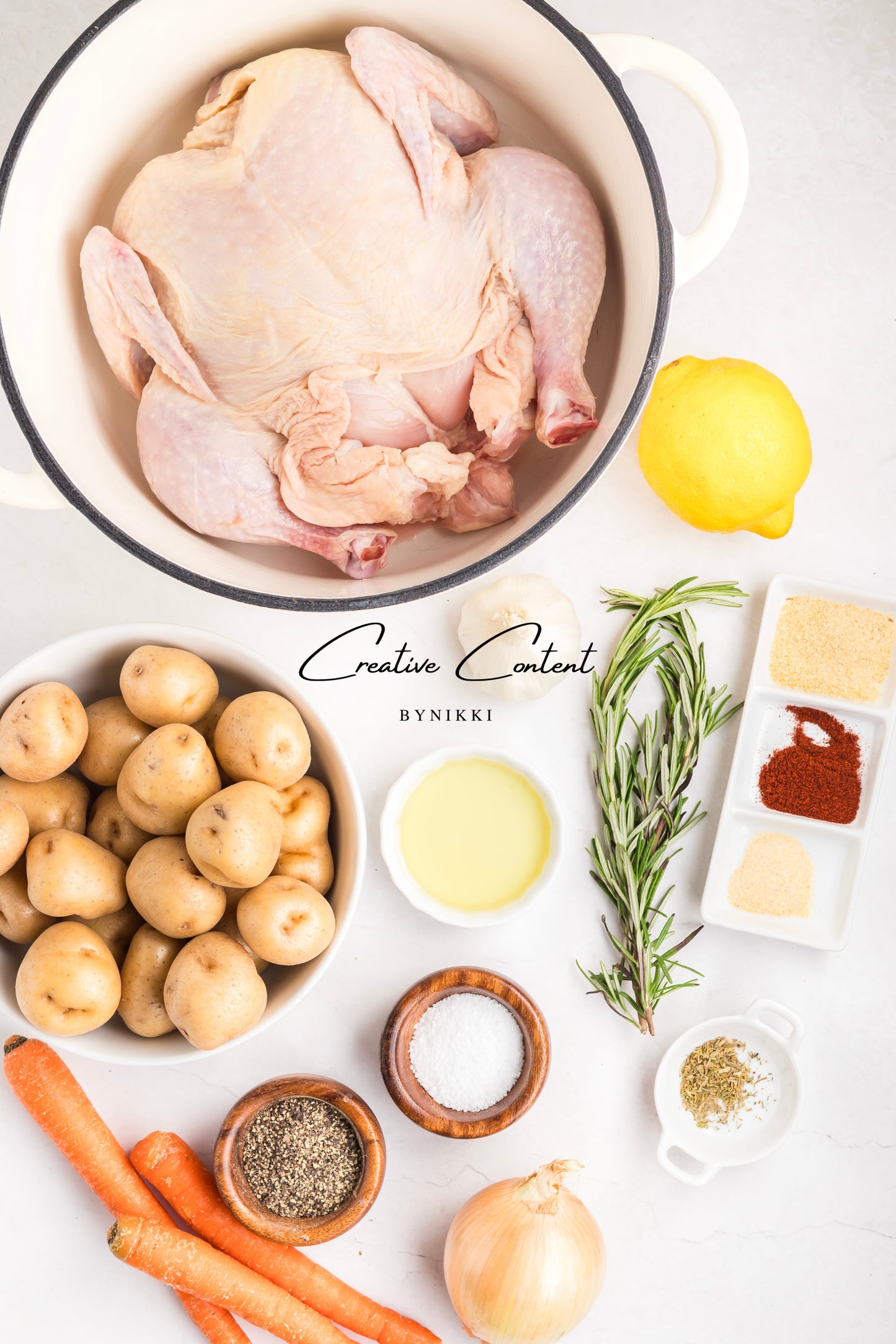 Roasted Chicken in a Dutch Oven  - Exclusive