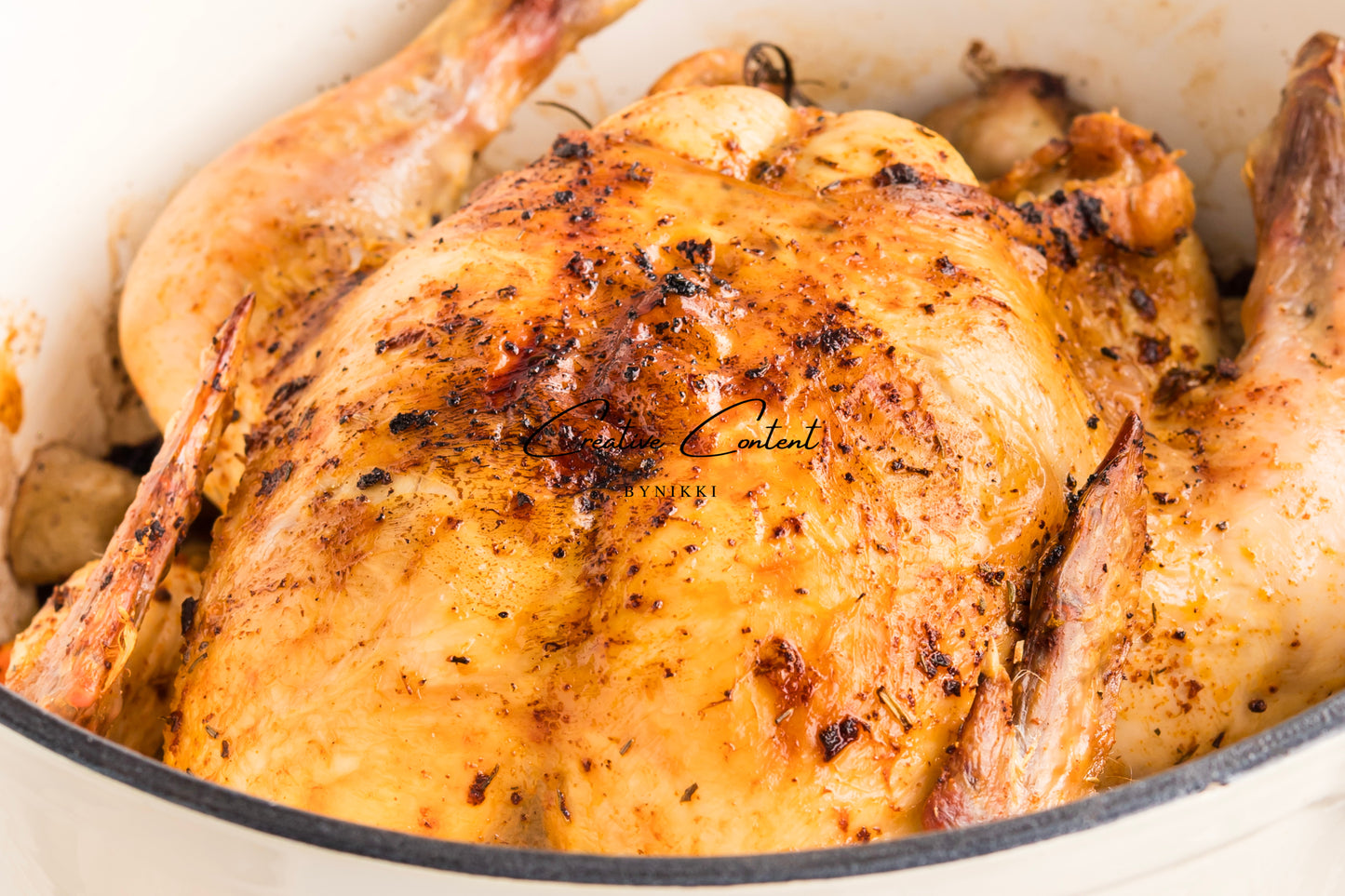 Roasted Chicken in a Dutch Oven  - Exclusive