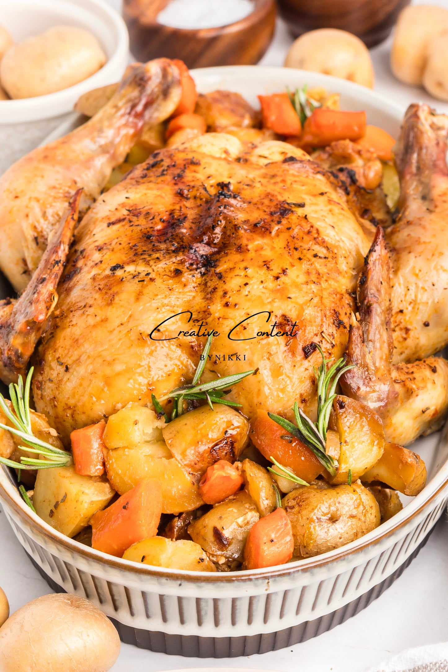 Roasted Chicken in a Dutch Oven  - Exclusive