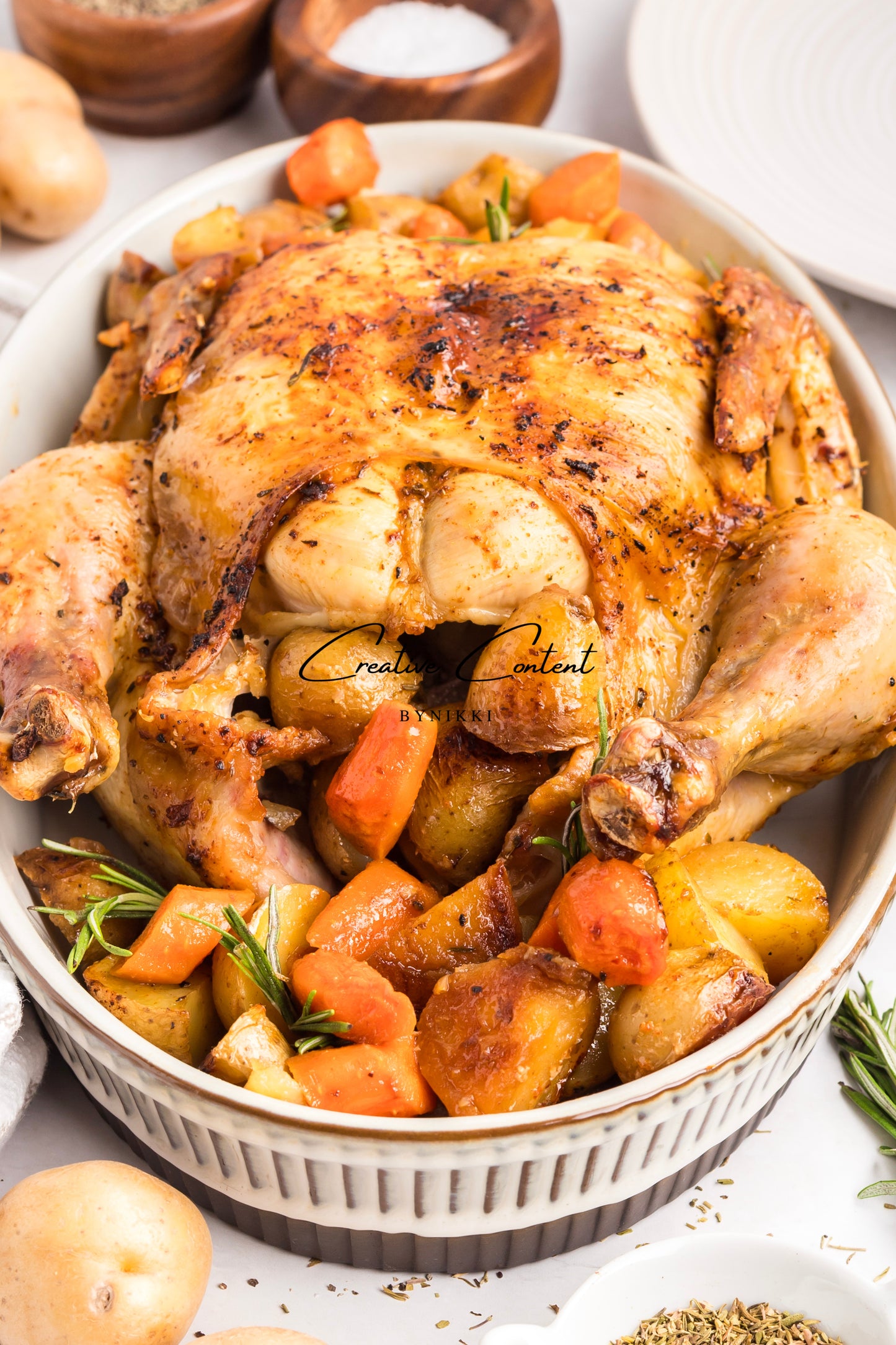 Roasted Chicken in a Dutch Oven  - Exclusive