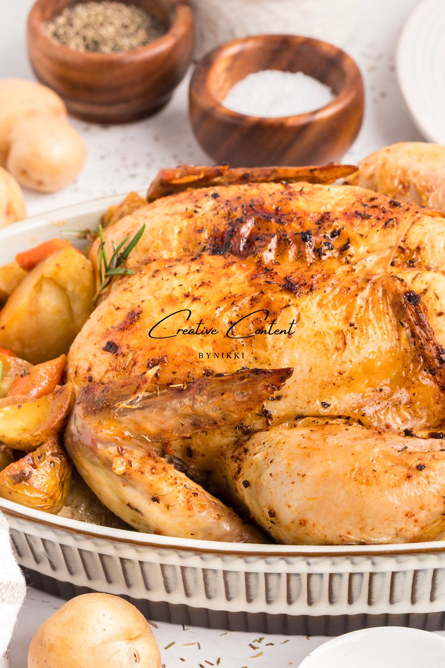 Roasted Chicken in a Dutch Oven  - Exclusive