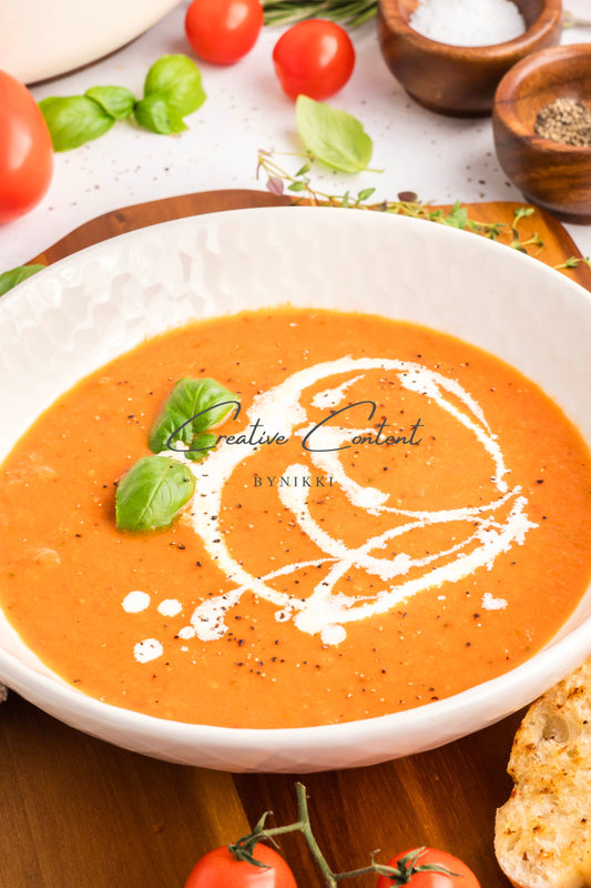 Roasted Red Pepper Tomato Soup  -  Exclusive