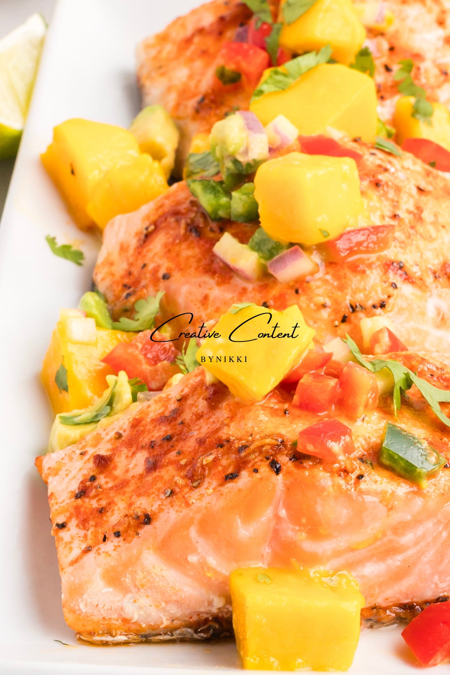 Salmon Salsa Mango + Coconut Rice - Exclusive (2 recipes)