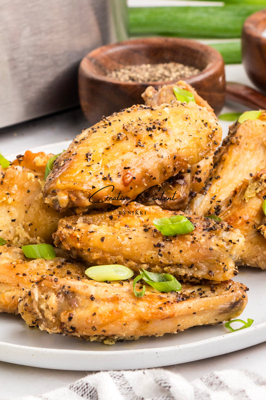 Salt and Pepper Chicken Wings - Exclusive