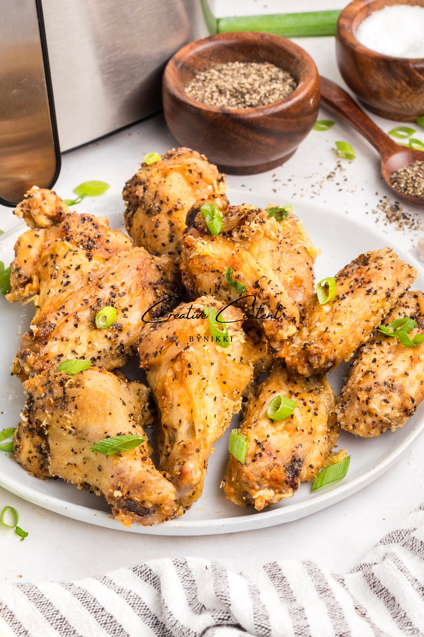 Salt and Pepper Chicken Wings - Exclusive