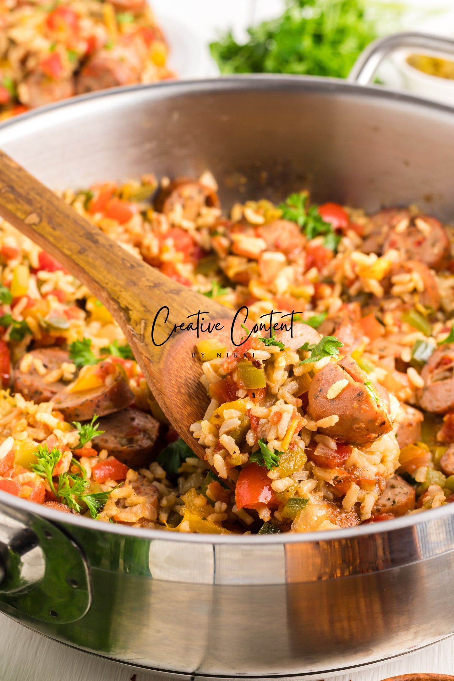 Sausage And Rice Casserole -Set 2 of 2