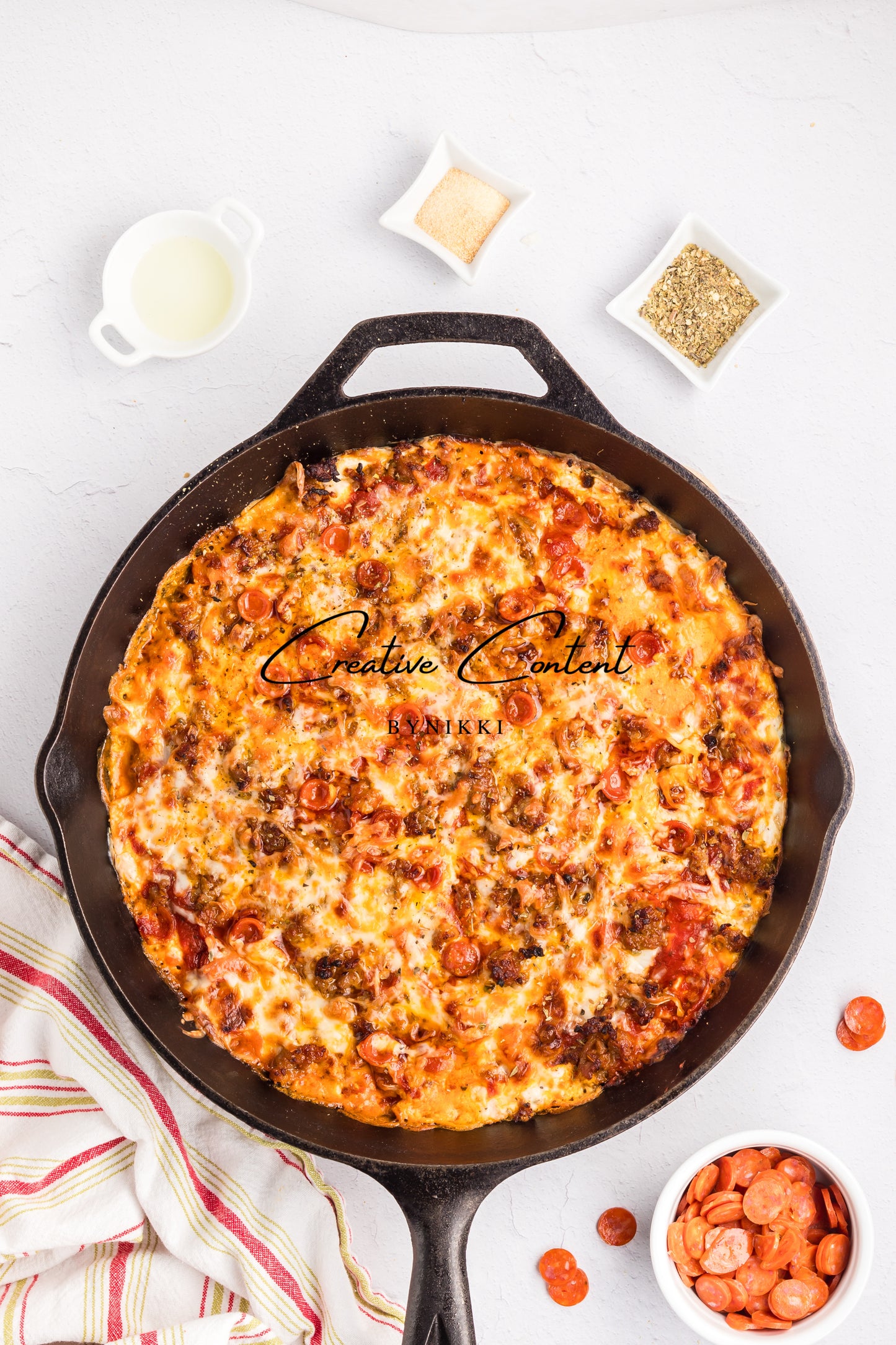 Sausage and Pepperoni Pizza Dip - Exclusive