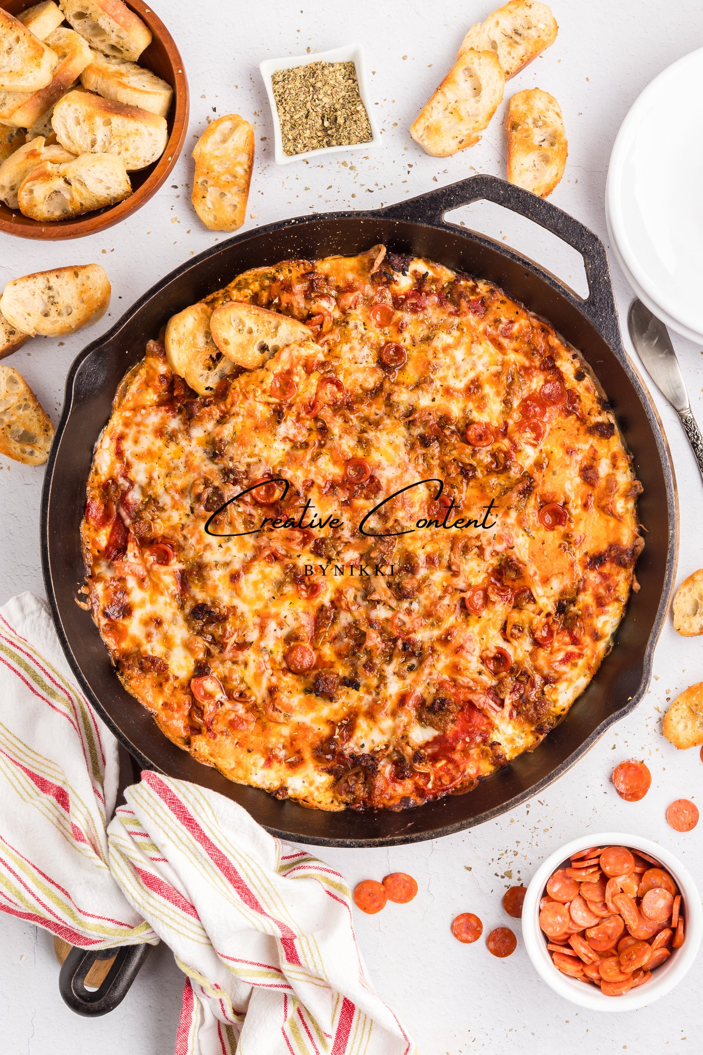 Sausage and Pepperoni Pizza Dip - Exclusive