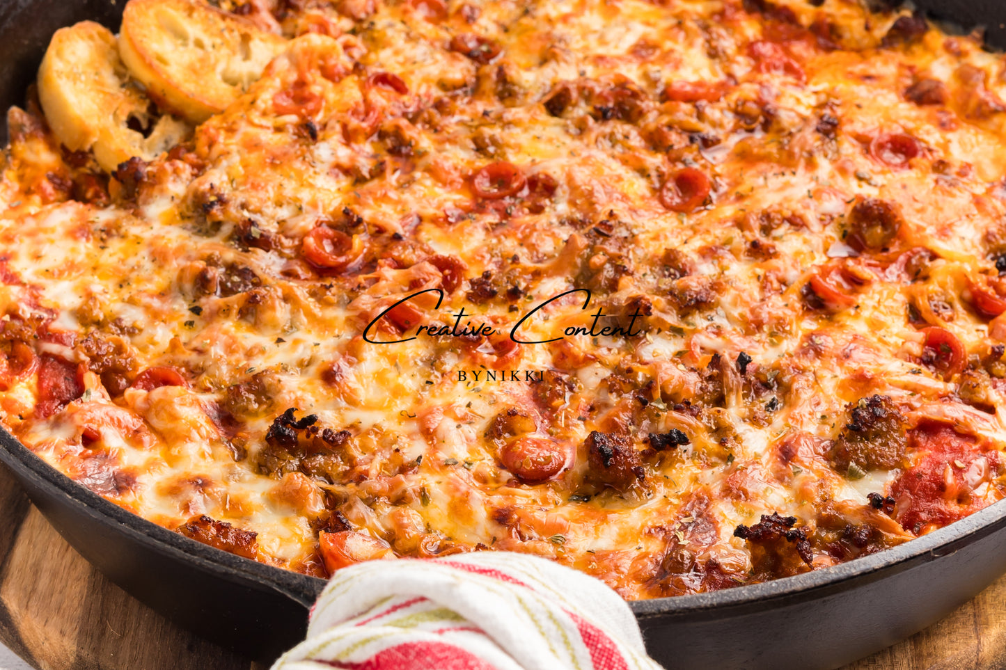 Sausage and Pepperoni Pizza Dip - Exclusive