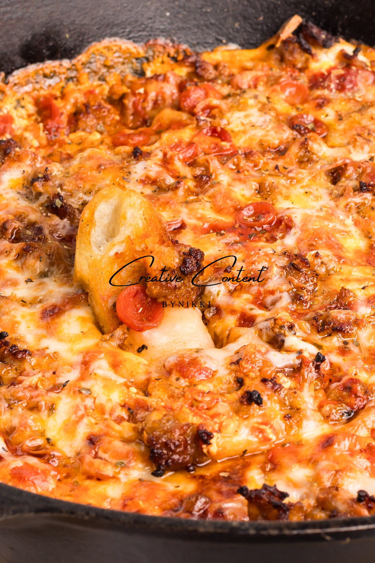 Sausage and Pepperoni Pizza Dip - Exclusive