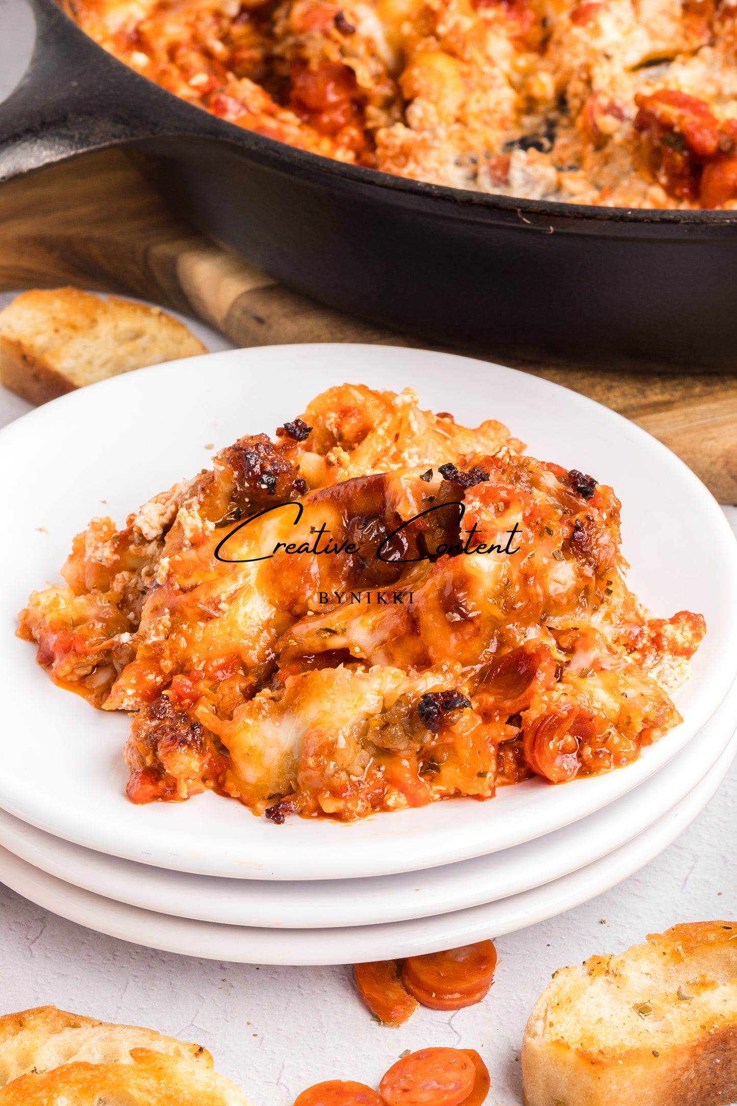 Sausage and Pepperoni Pizza Dip - Exclusive