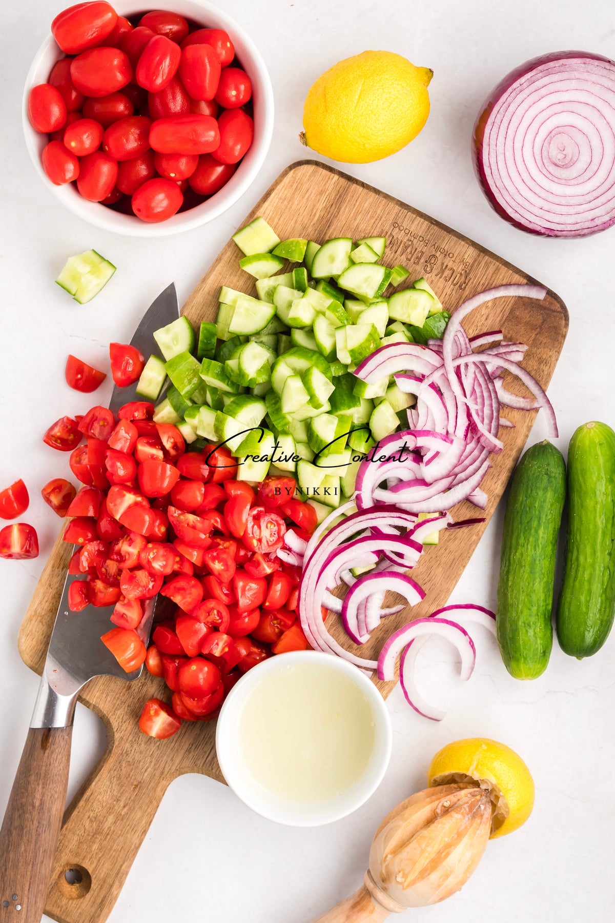 Sheet Pan Chicken Kabobs  + Greek Salad + Tsatziki- Exclusive