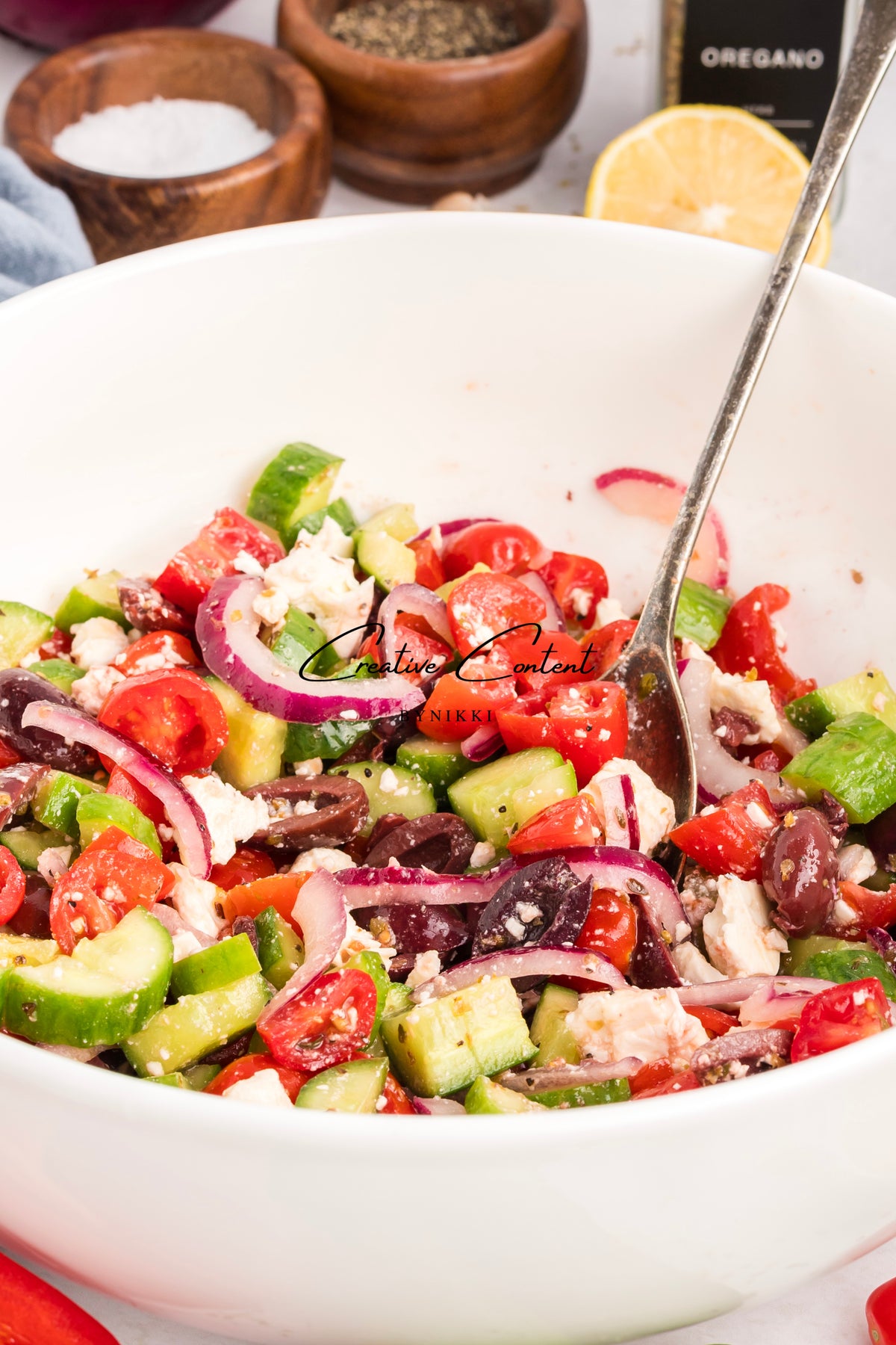 Sheet Pan Chicken Kabobs  + Greek Salad + Tsatziki- Exclusive