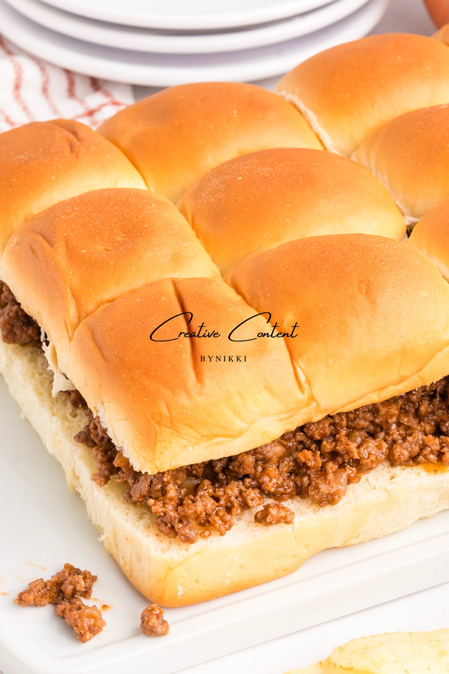 Sloppy Joe Sliders  - Exclusive