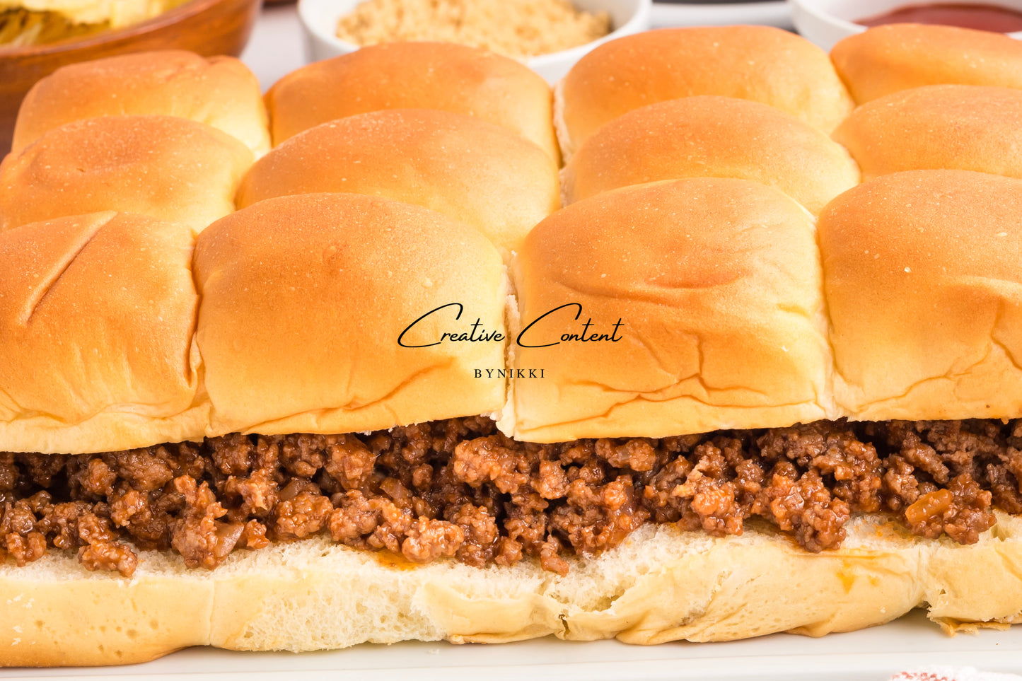 Sloppy Joe Sliders  - Exclusive