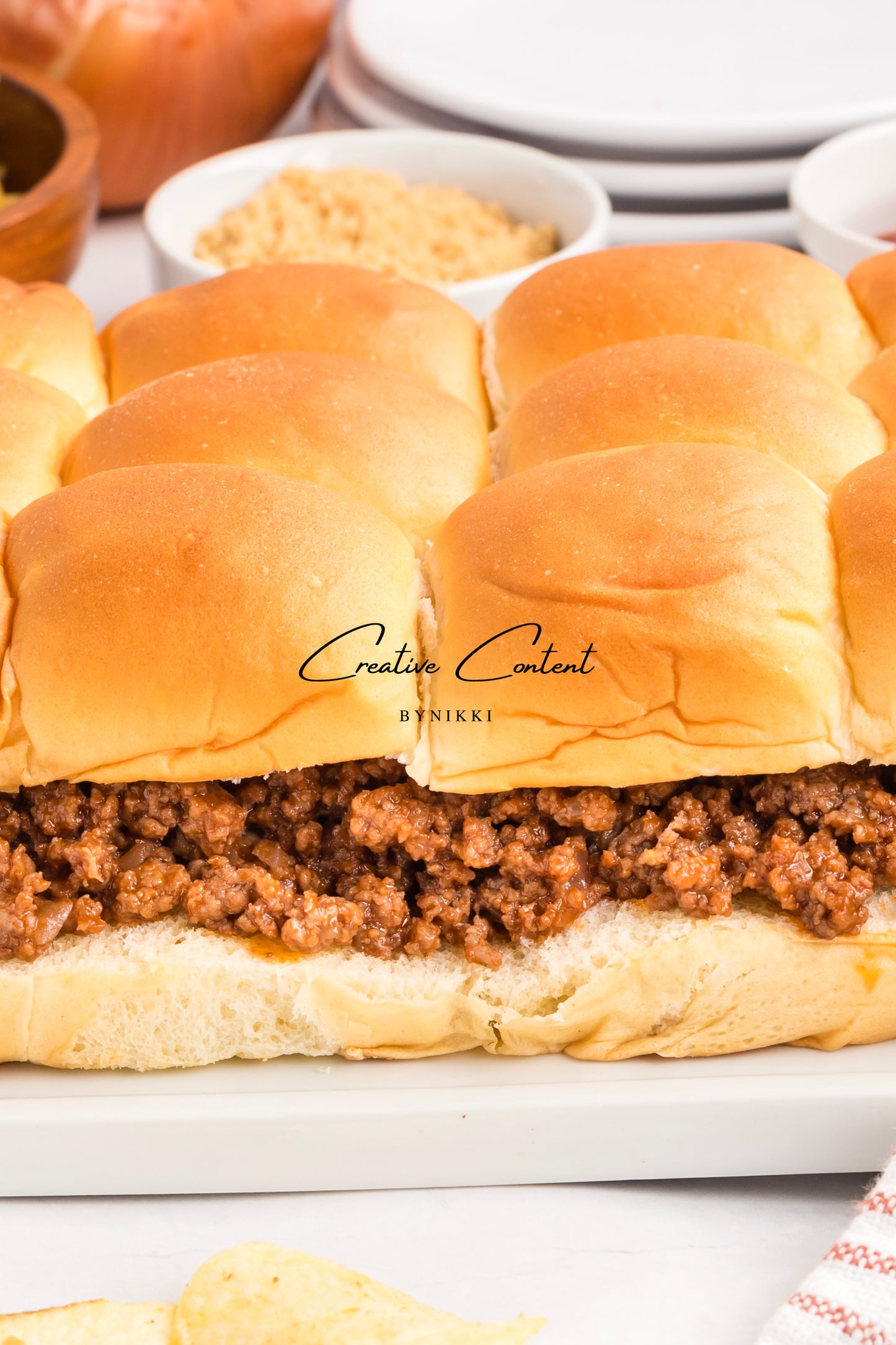 Sloppy Joe Sliders  - Exclusive