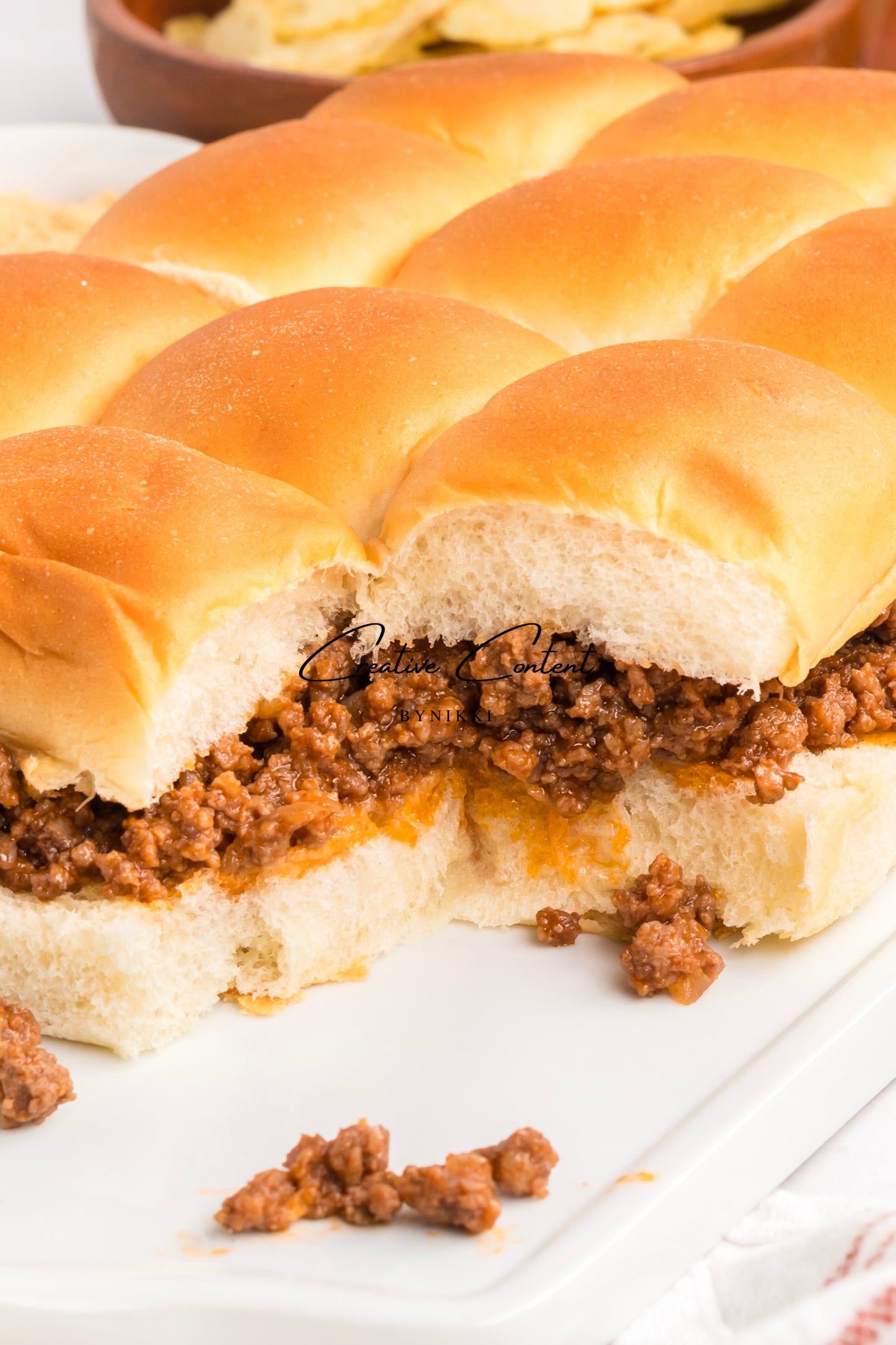 Sloppy Joe Sliders  - Exclusive