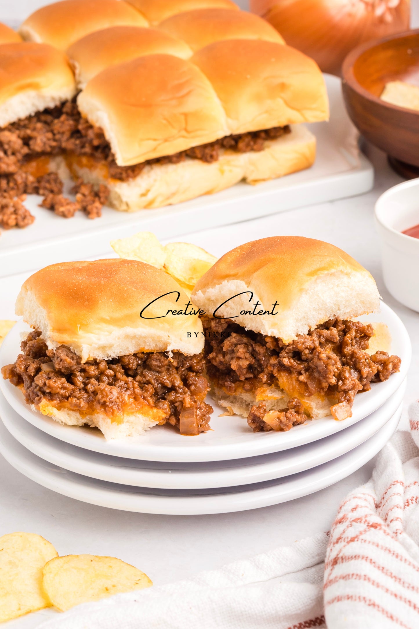 Sloppy Joe Sliders  - Exclusive