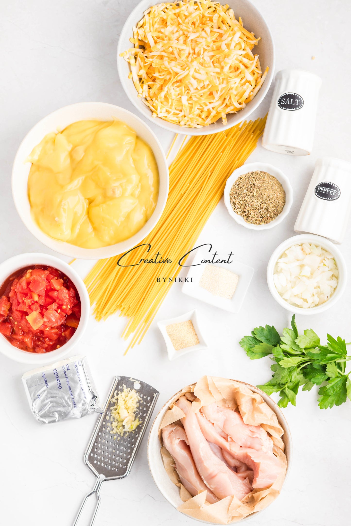 Slow Cooker Chicken Spaghetti - Exclusive