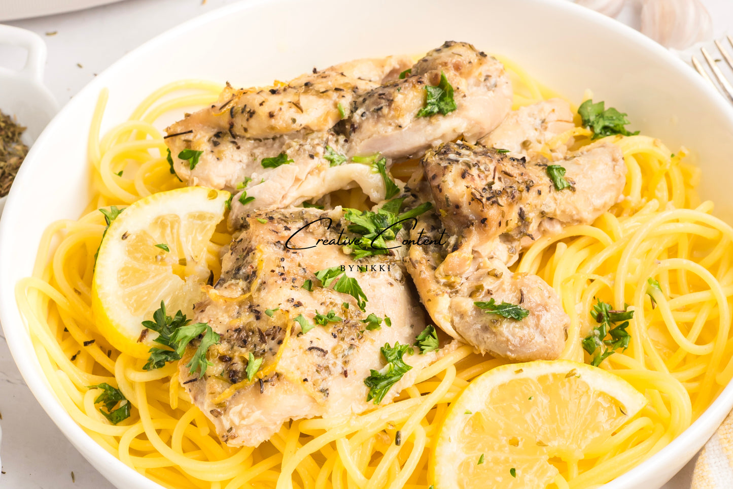 Slow Cooker Chicken Thighs   - Exclusive