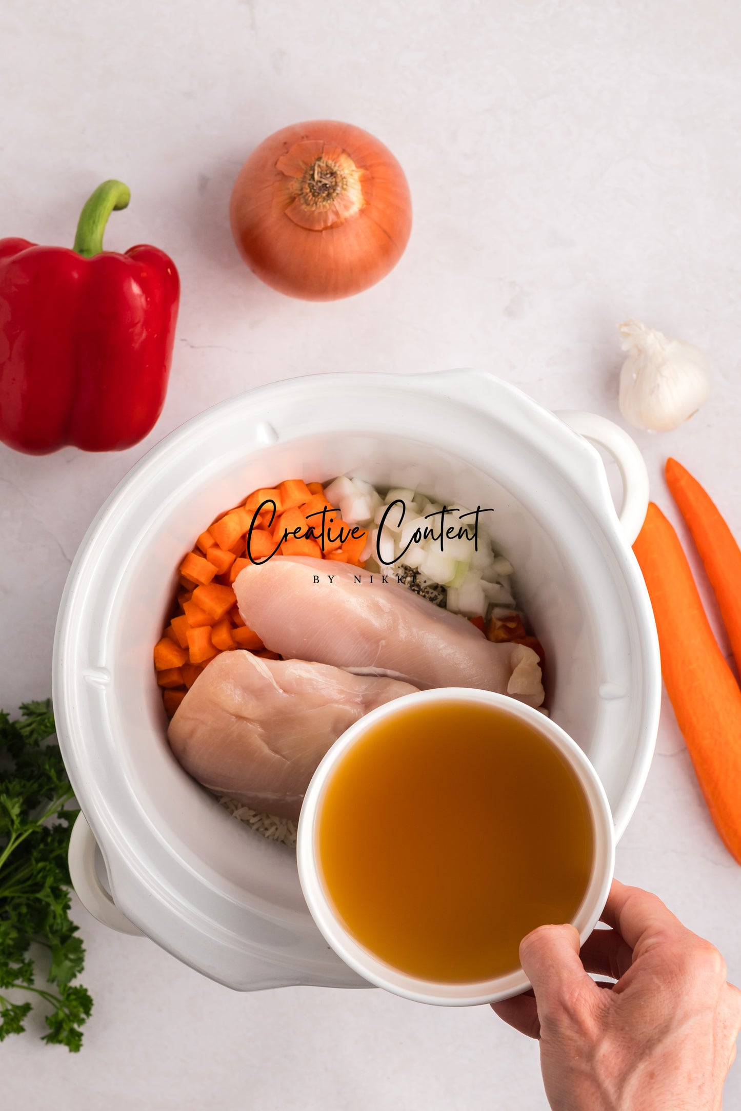 Slow Cooker Chicken and Rice - Exclusive