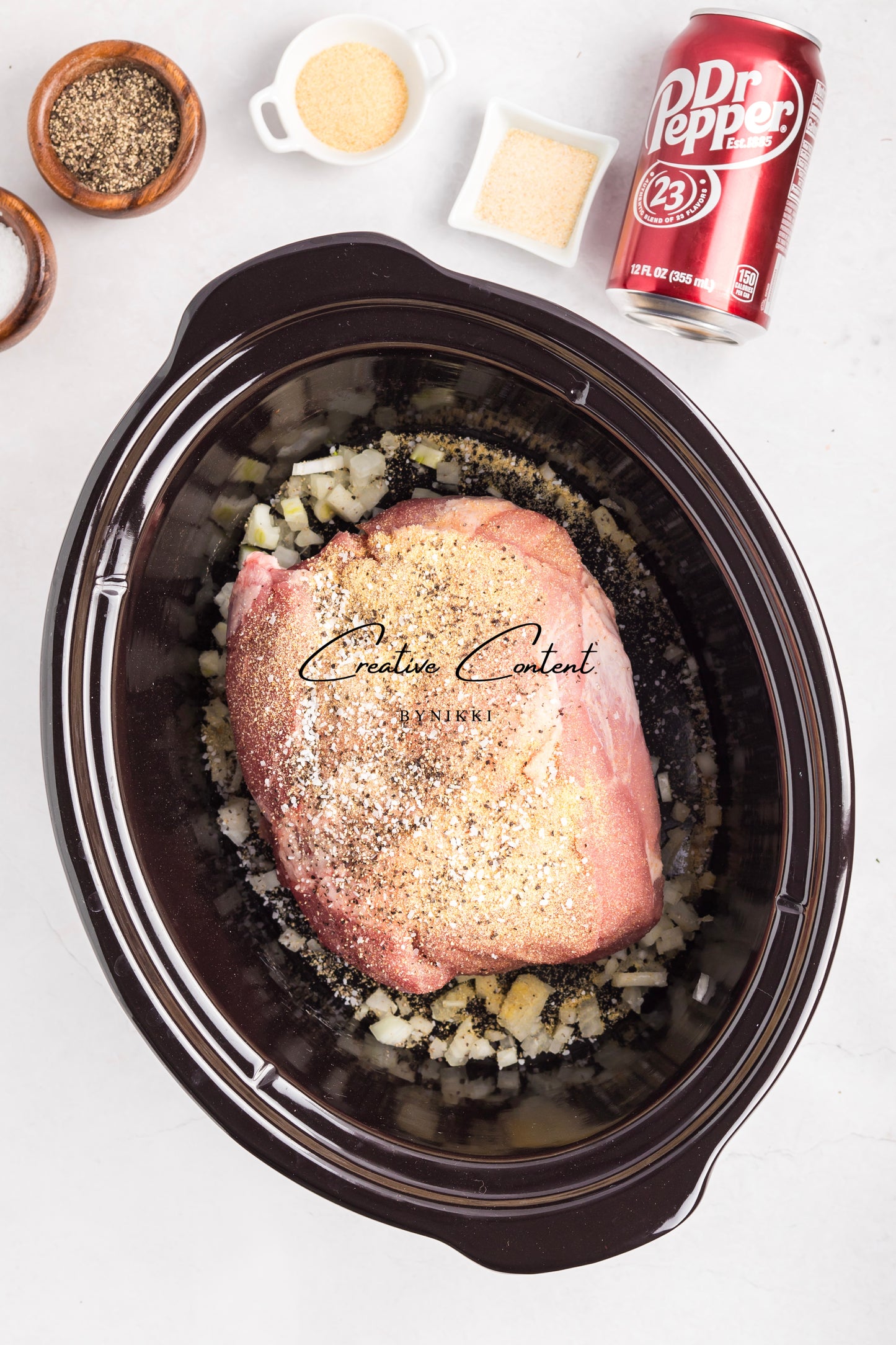 Slow Cooker Dr. Pepper Barbecue Pulled Pork  - Exclusive