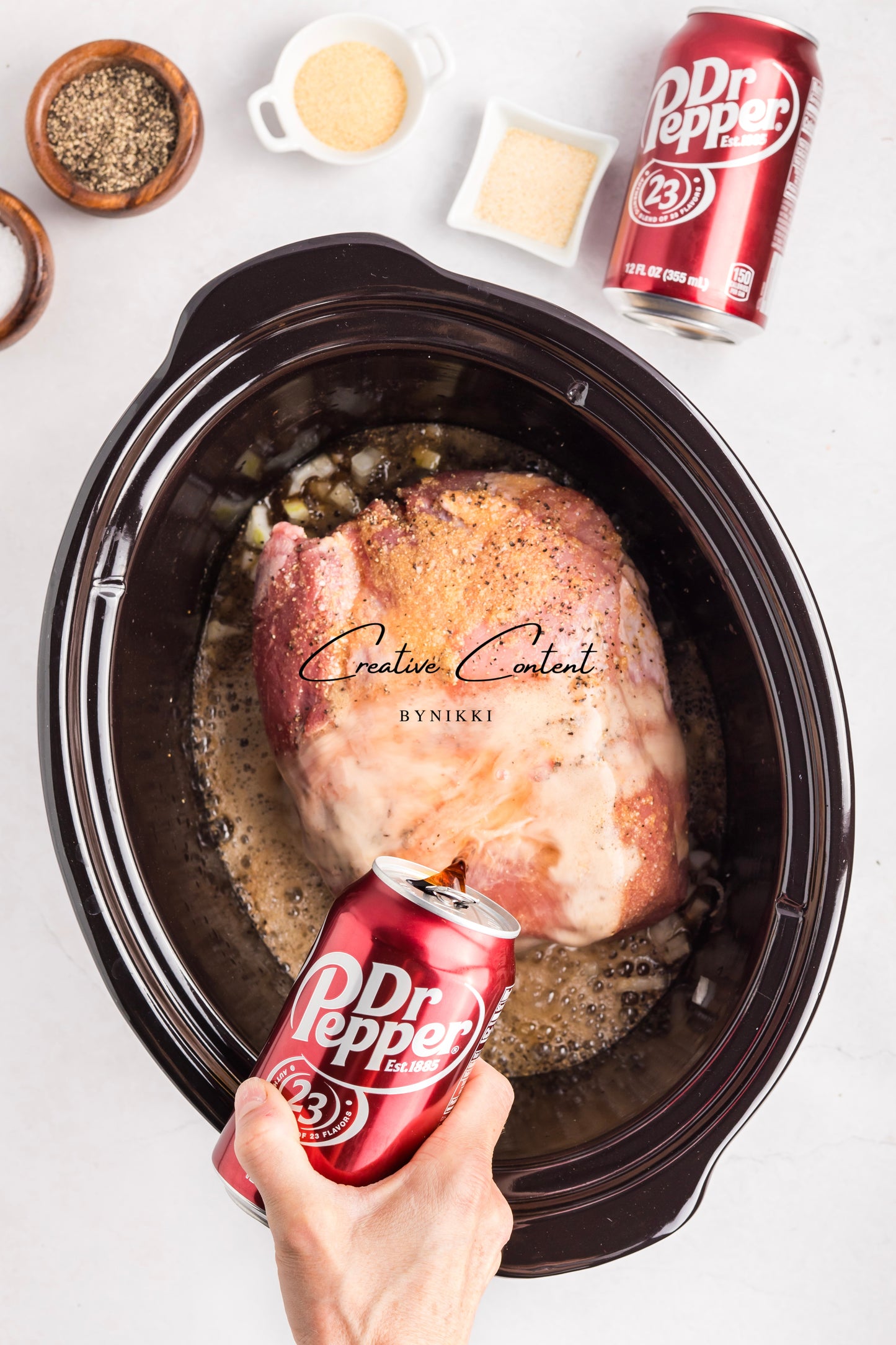 Slow Cooker Dr. Pepper Barbecue Pulled Pork  - Exclusive