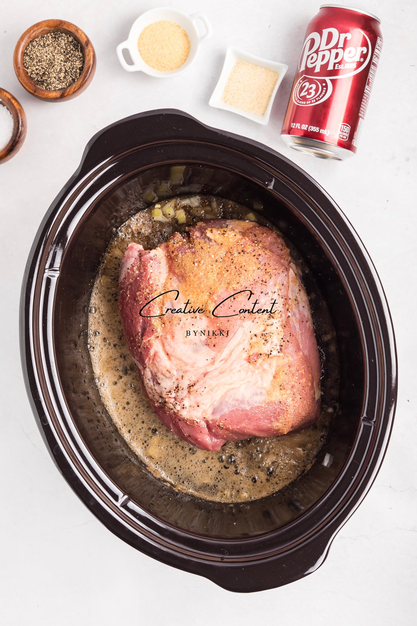 Slow Cooker Dr. Pepper Barbecue Pulled Pork  - Exclusive