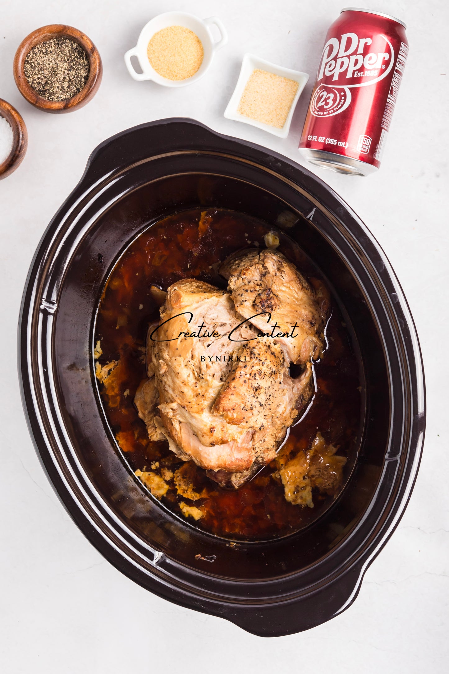 Slow Cooker Dr. Pepper Barbecue Pulled Pork  - Exclusive