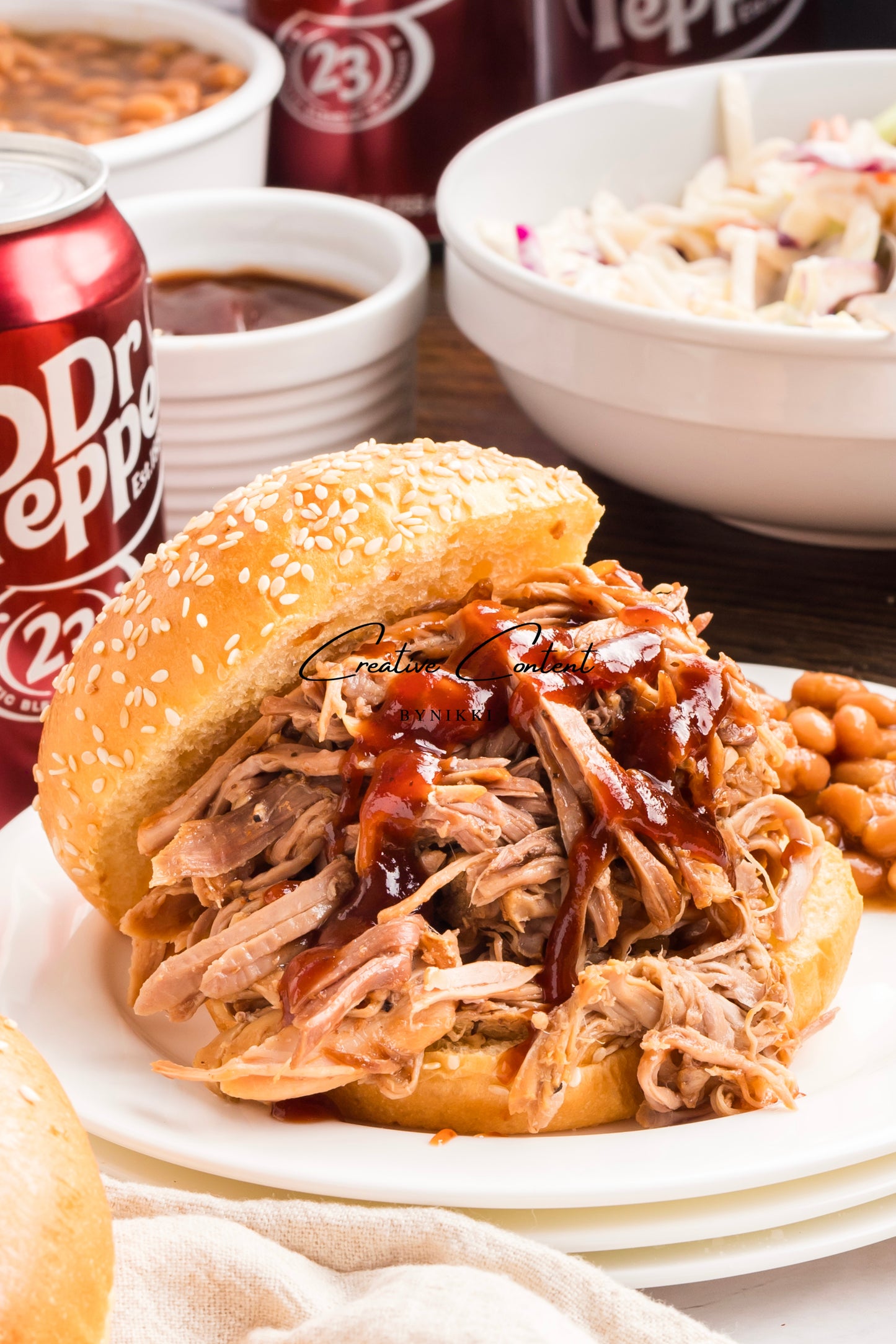 Slow Cooker Dr. Pepper Barbecue Pulled Pork  - Exclusive