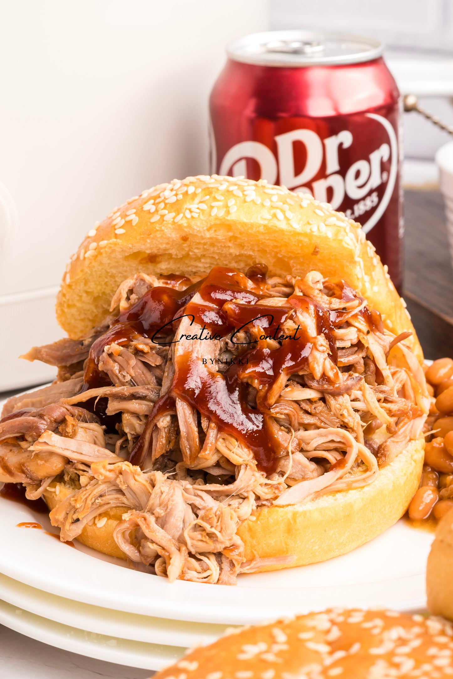 Slow Cooker Dr. Pepper Barbecue Pulled Pork  - Exclusive
