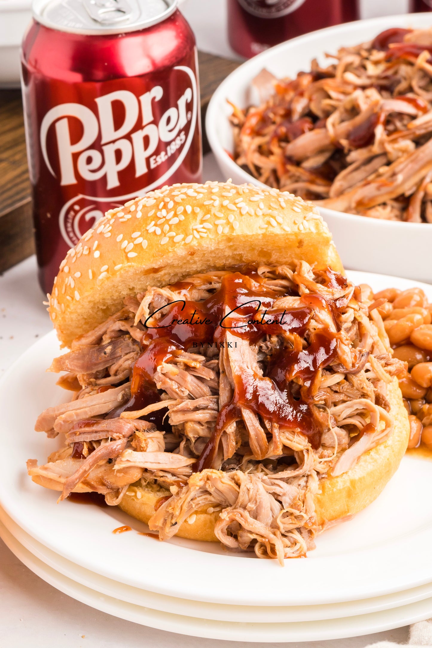 Slow Cooker Dr. Pepper Barbecue Pulled Pork  - Exclusive
