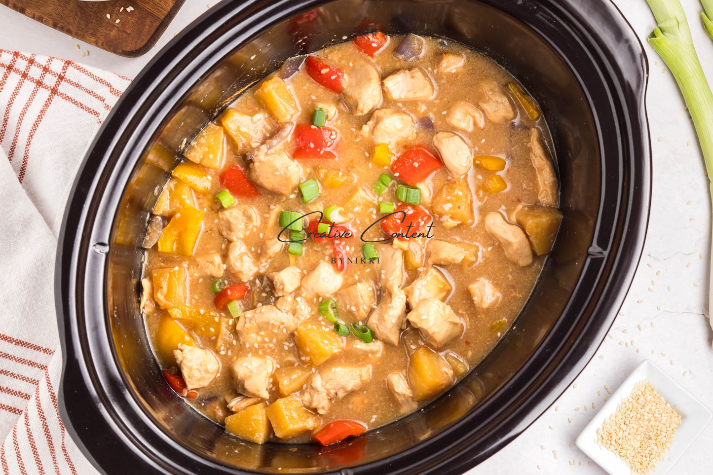 Slow Cooker Hawaiian Chicken  - Exclusive