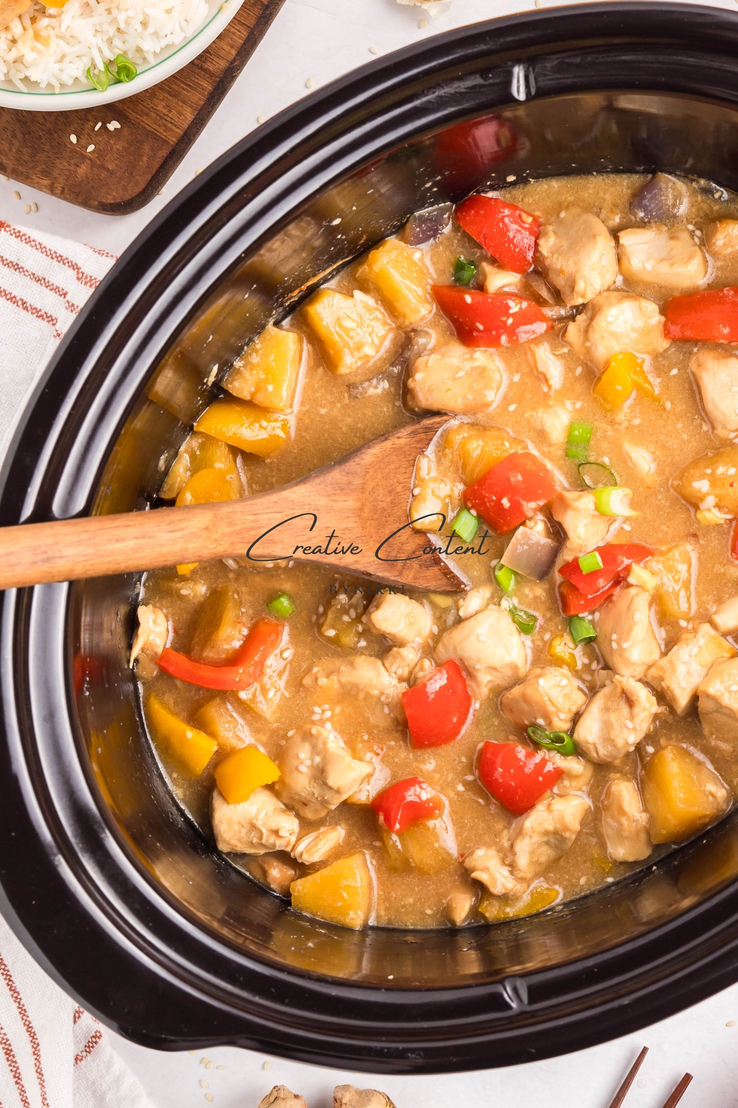 Slow Cooker Hawaiian Chicken  - Exclusive