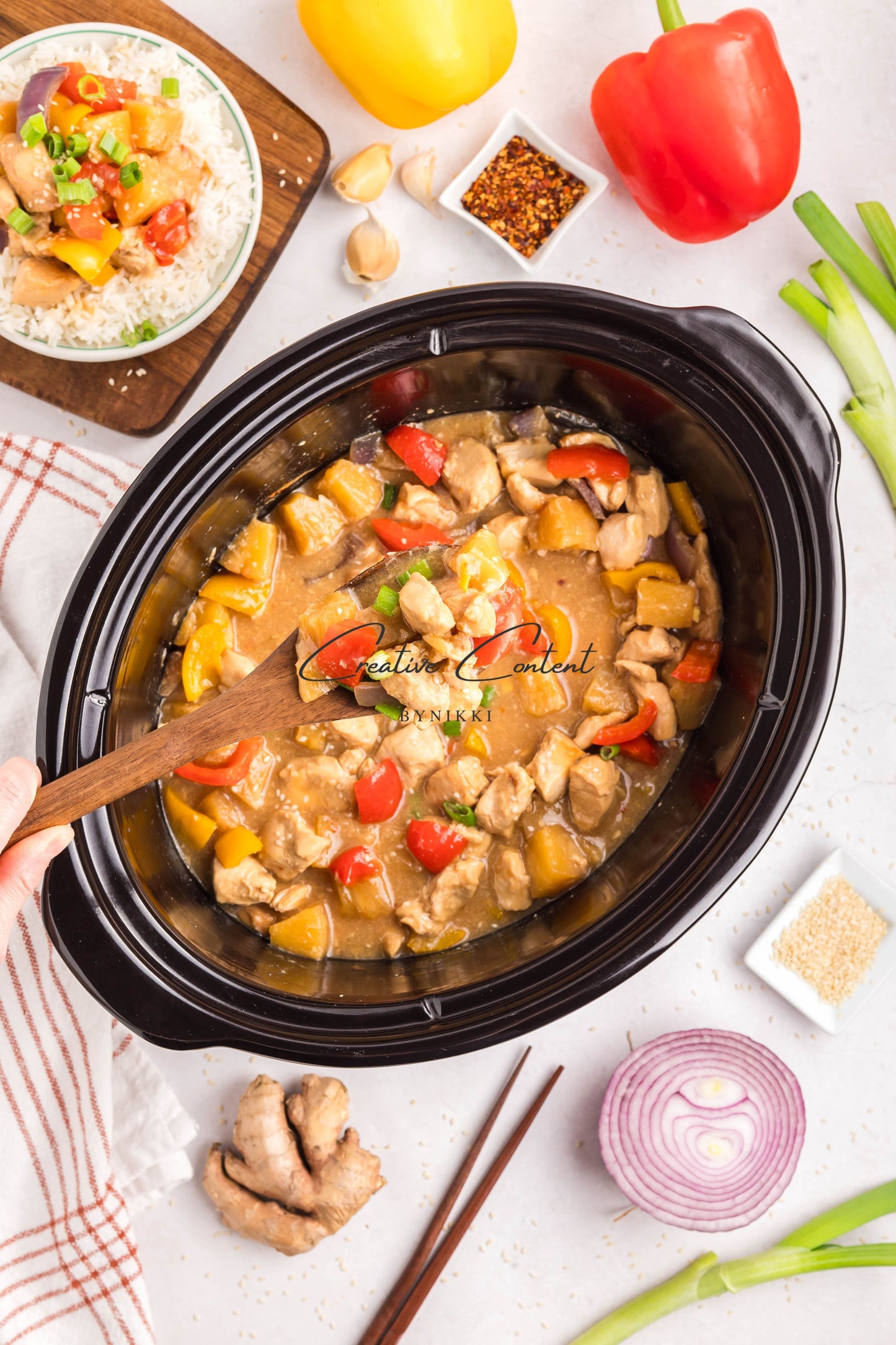 Slow Cooker Hawaiian Chicken  - Exclusive