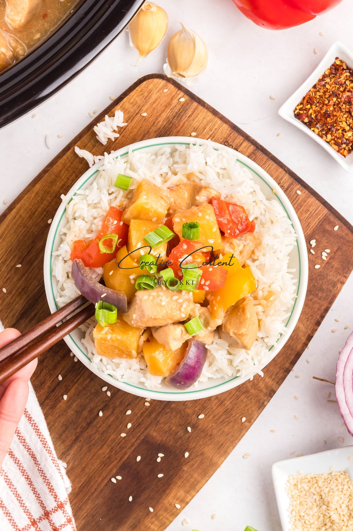 Slow Cooker Hawaiian Chicken  - Exclusive